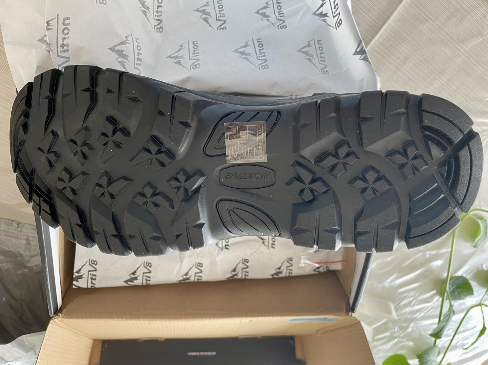 NORTIV 8 Men's Waterproof Hiking Winter Snow Boots customer photo 2
