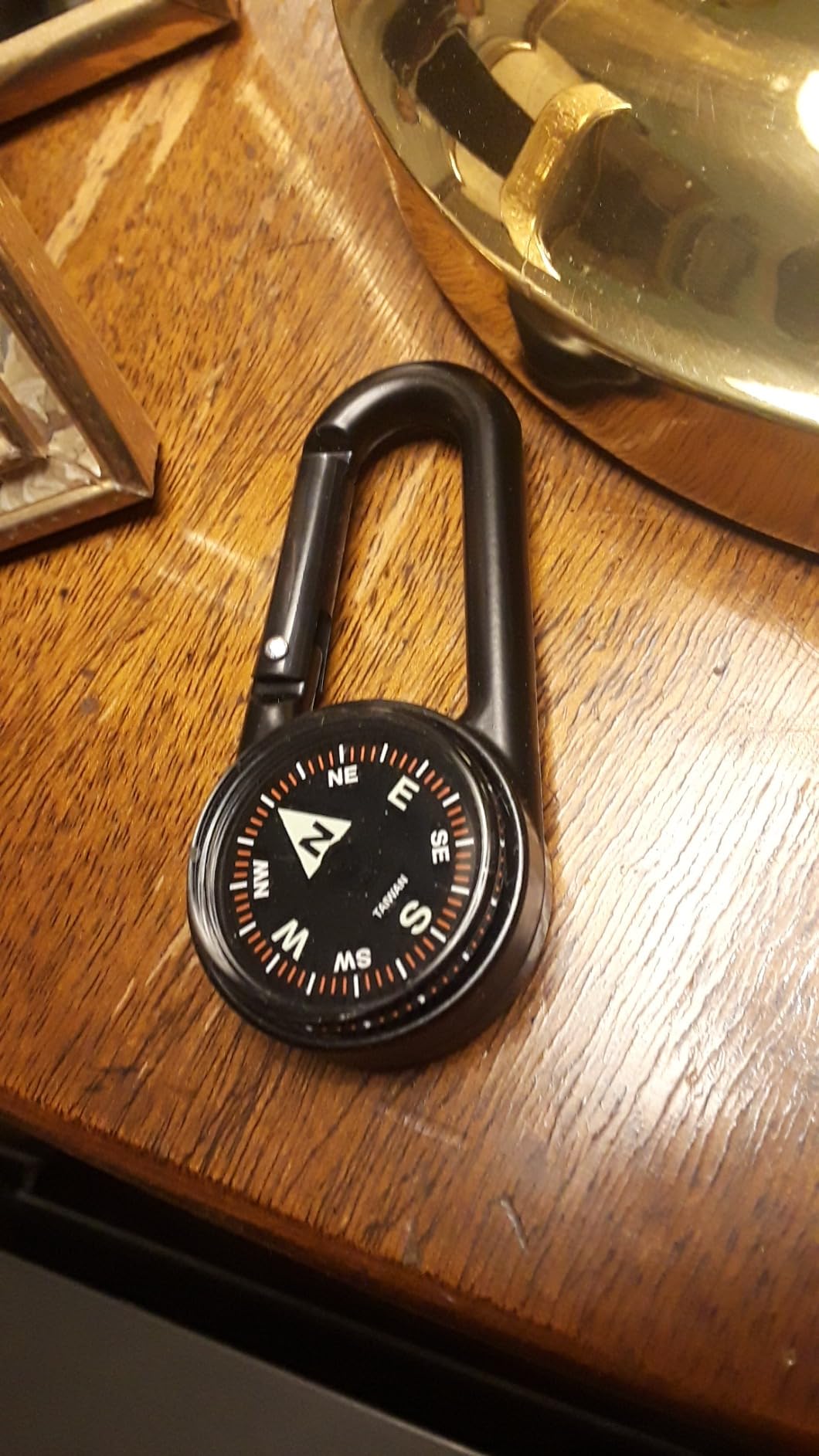 Coghlan's Compass – Carabiner, Liquid-Filled Navigation Tool for Hiking, Camping, Survival & Orienteering customer photo 1