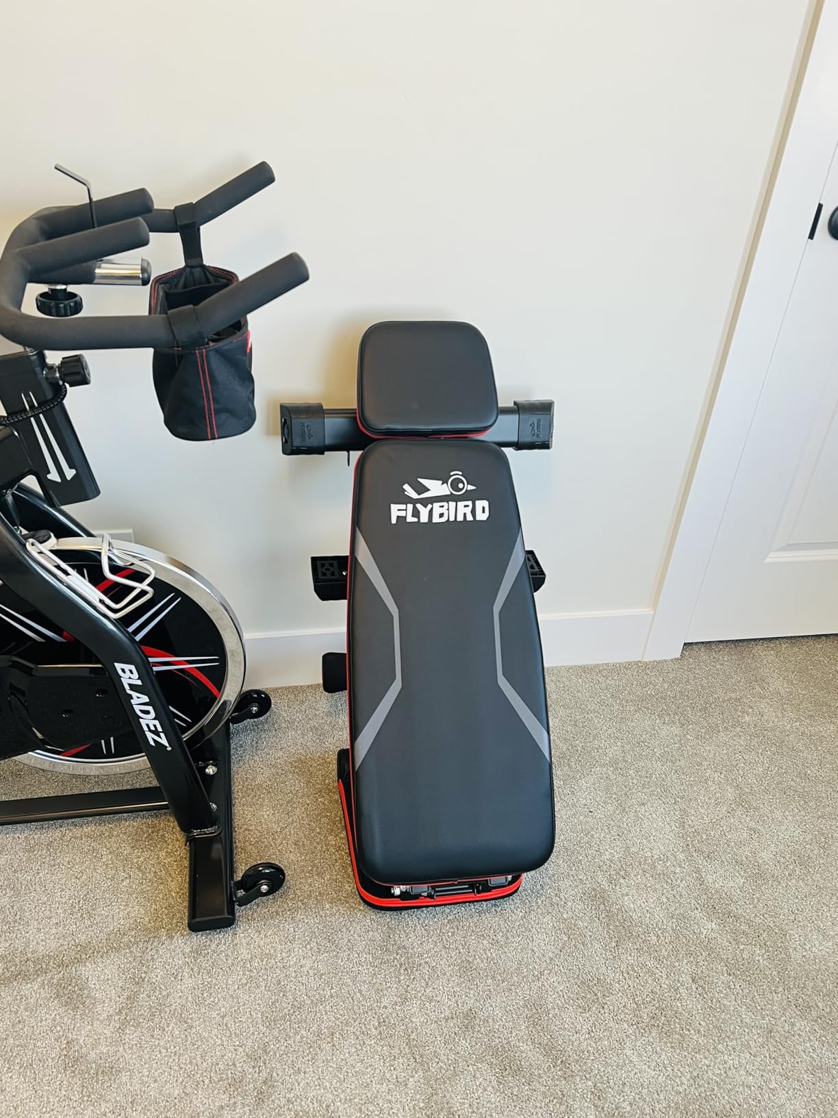 FLYBIRD Adjustable Weight Bench, Full Body Workout Bench for Home Gym customer photo 2