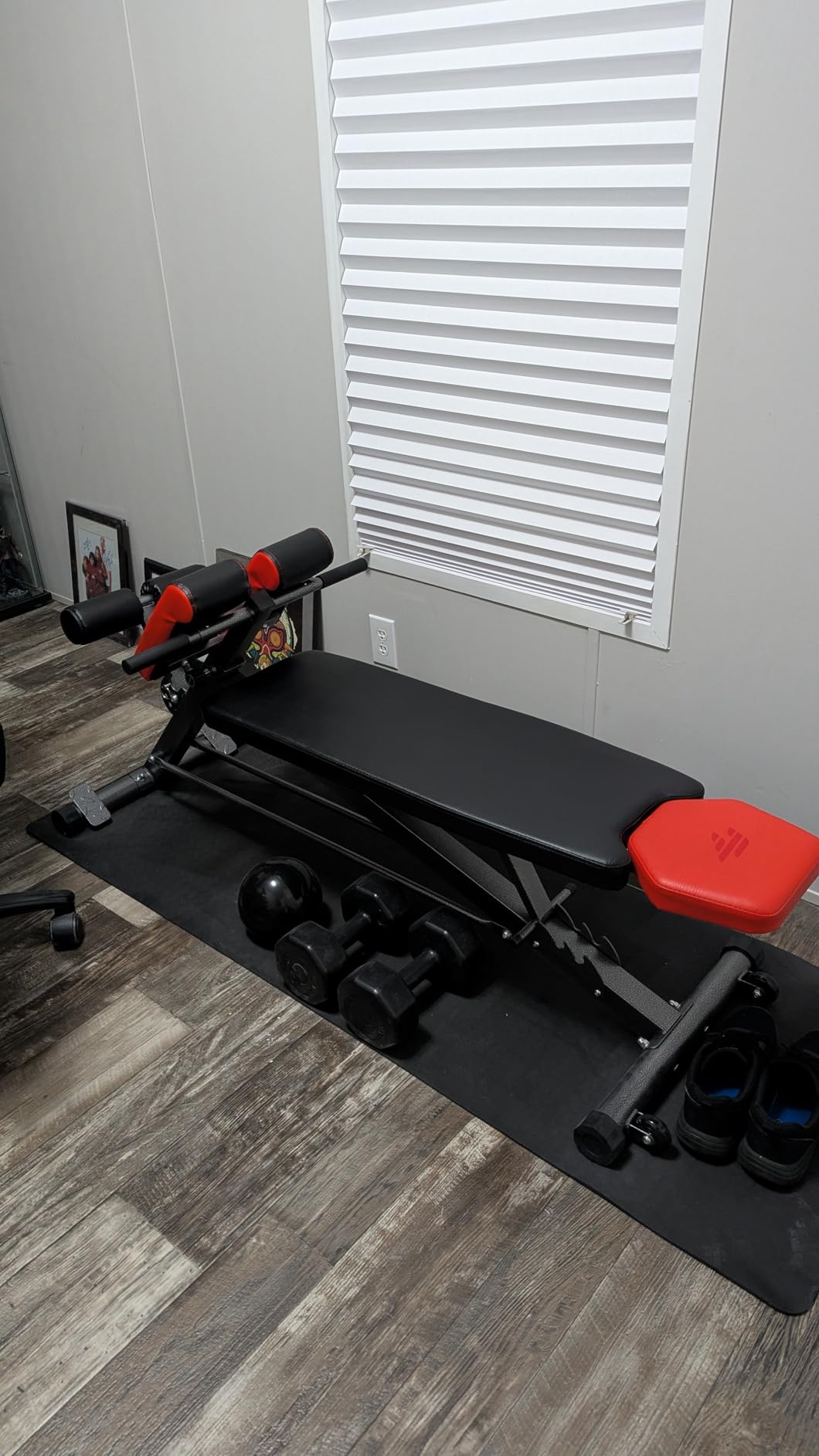 Finer Form Multi-Functional Adjustable Weight Bench and Roman Chair customer photo 1