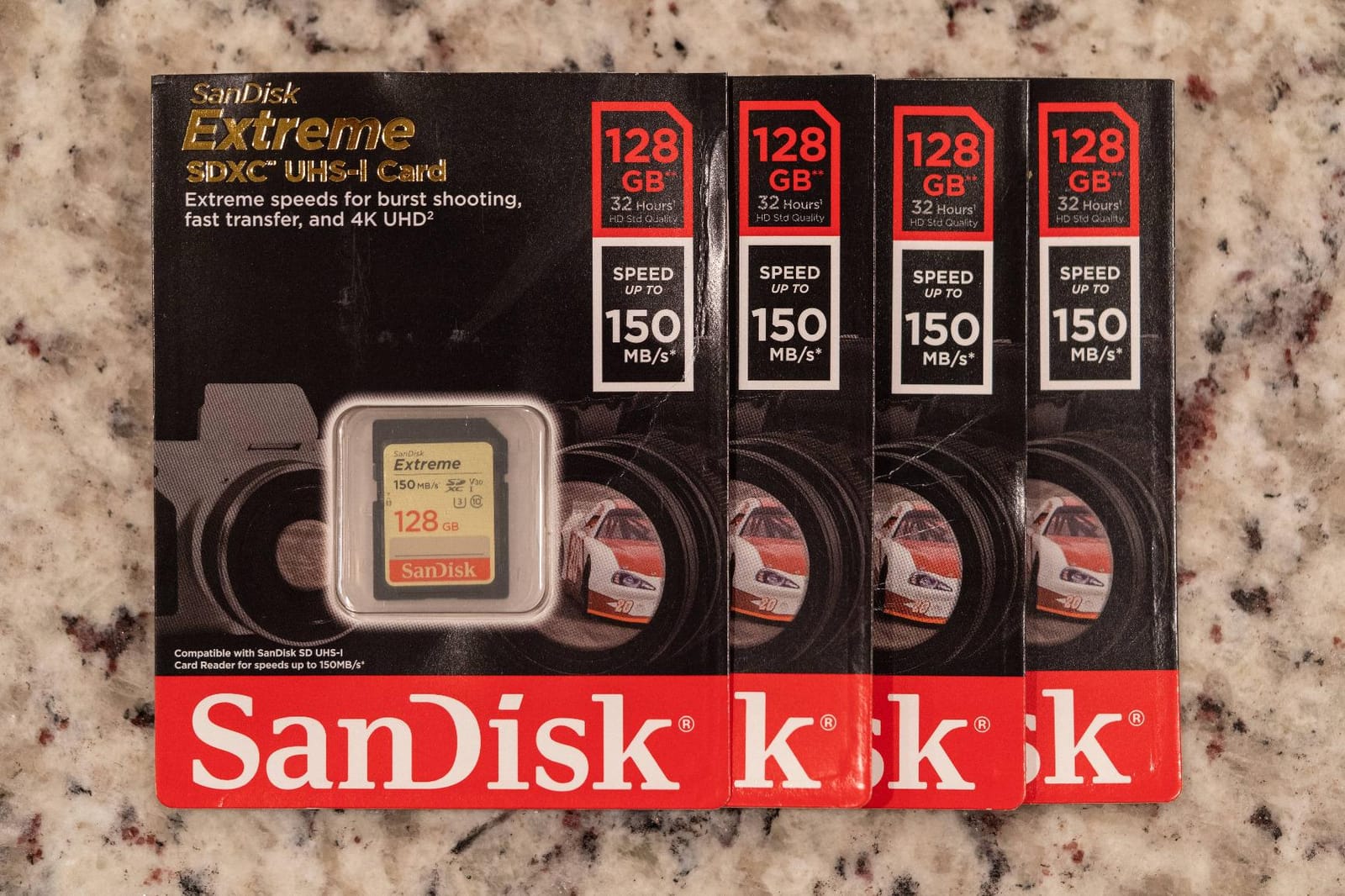 SANDISK 128GB Extreme SDXC UHS-I Memory Card - 150MB/s, C10, U3, V30, 4K UHD, SD Card - SDSDXV5-128G-GNCIN customer photo 1