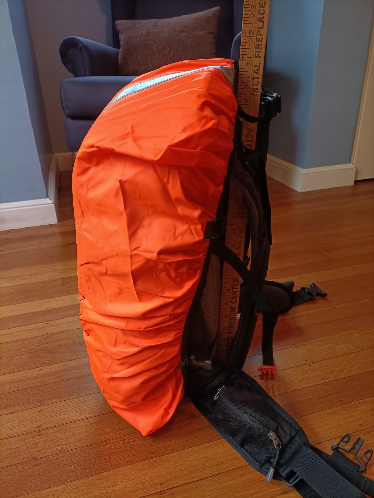 Salzmann Reflective Backpack Cover | Waterproof Hi-Vis customer photo 1