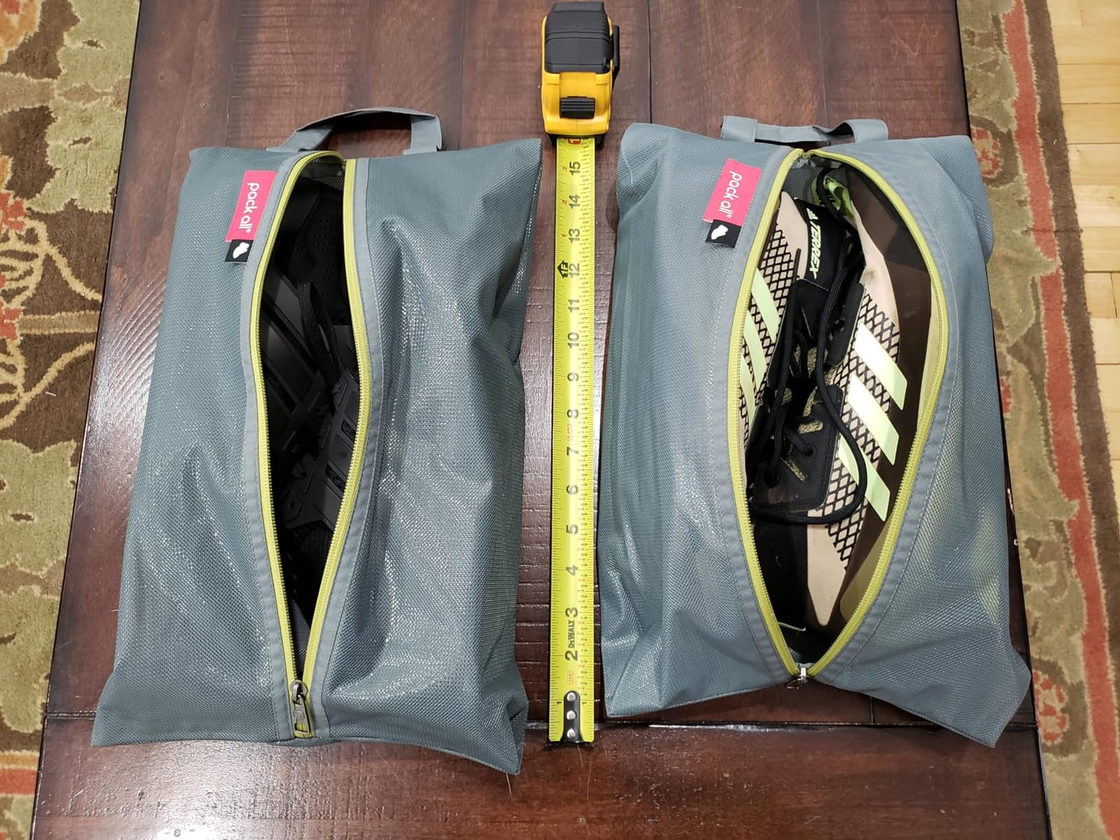 pack all Shoe Bag for Travel, Water-Resistant Shoe Pouch for Sports customer photo 2