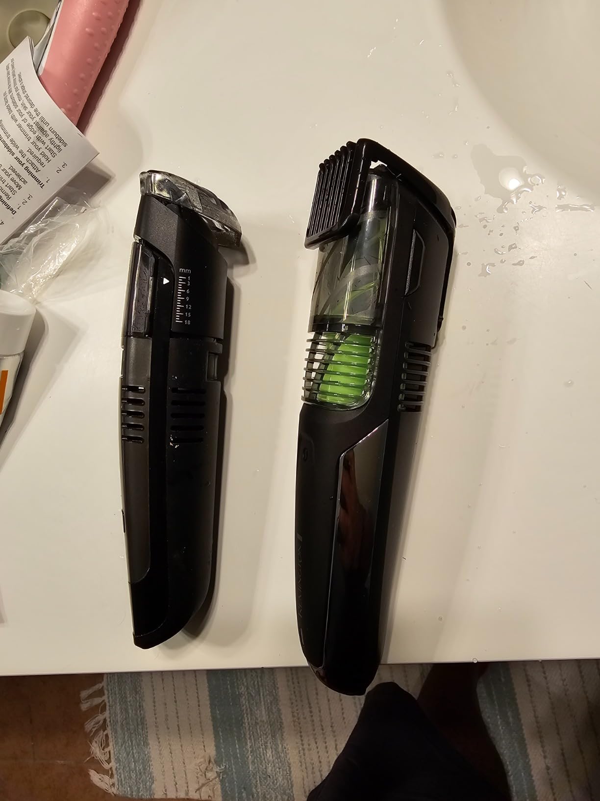 Remington Vacuum Beard Trimmer for Men, Cordless Rechargeable customer photo 2