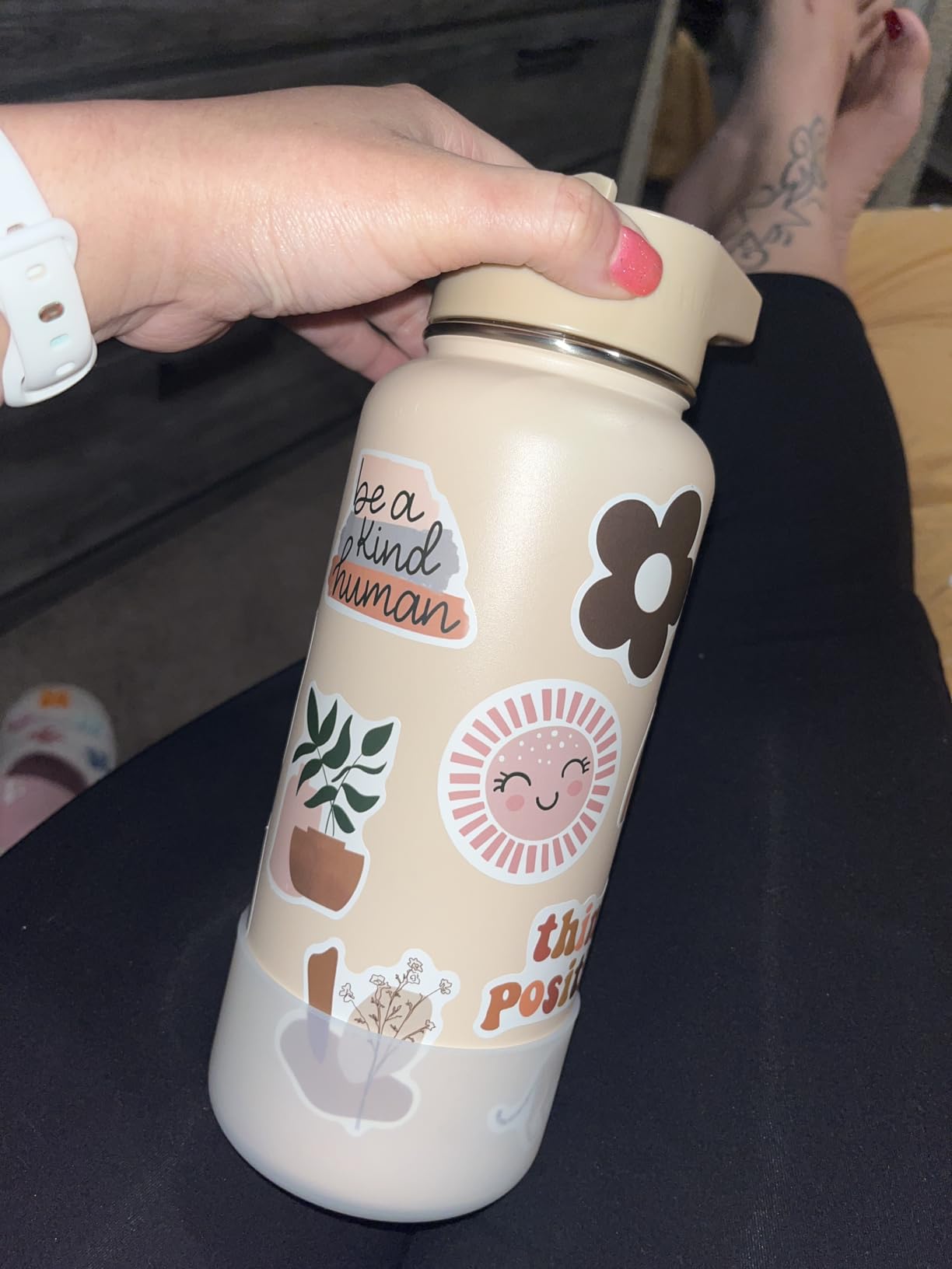 IRON °FLASK 32 oz Wide Mouth Water Bottle with 3 Lids customer photo 1