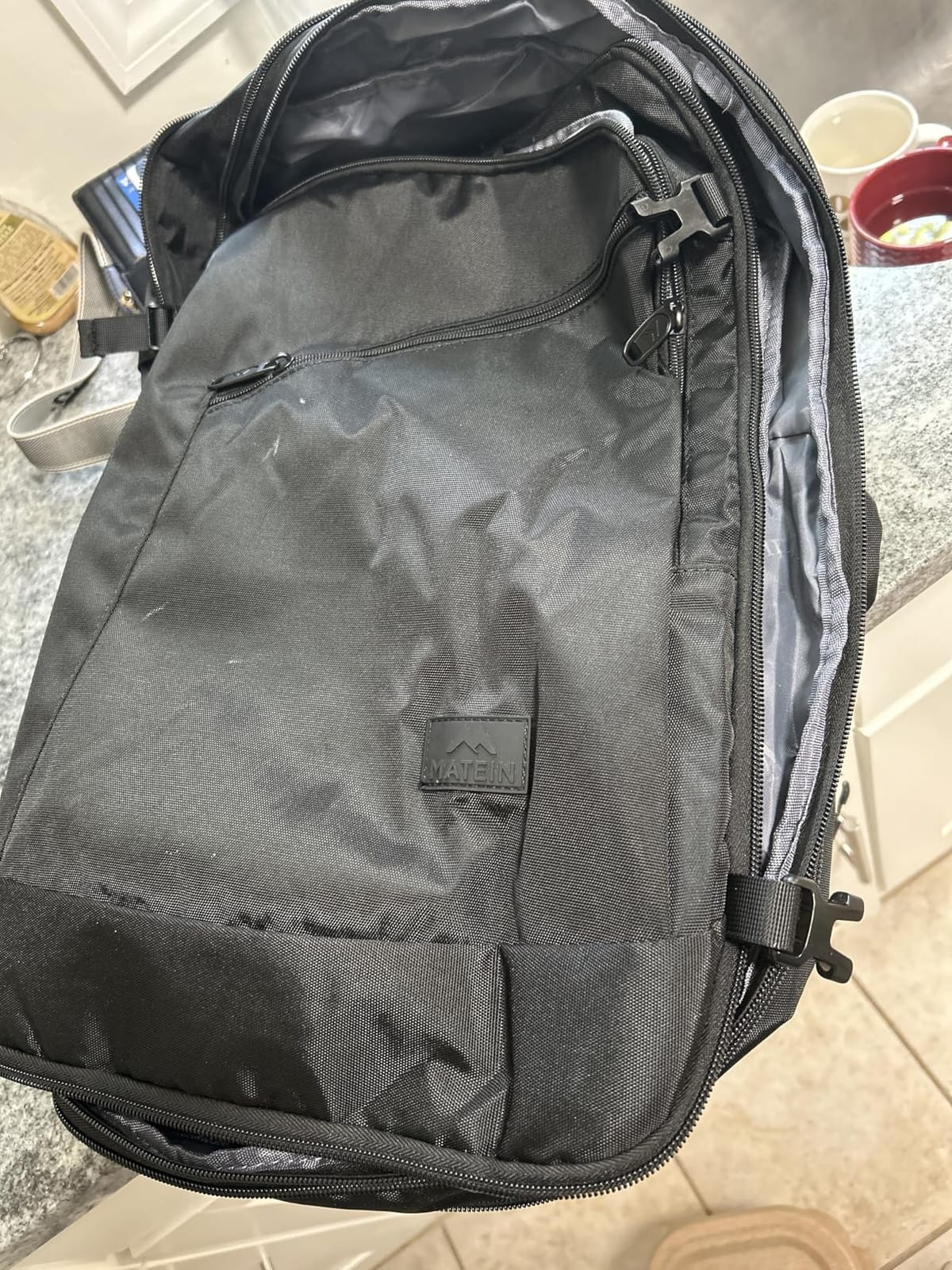 MATEIN Carry on Backpack, Extra Large Expandable Travel Backpack for Men customer photo 1