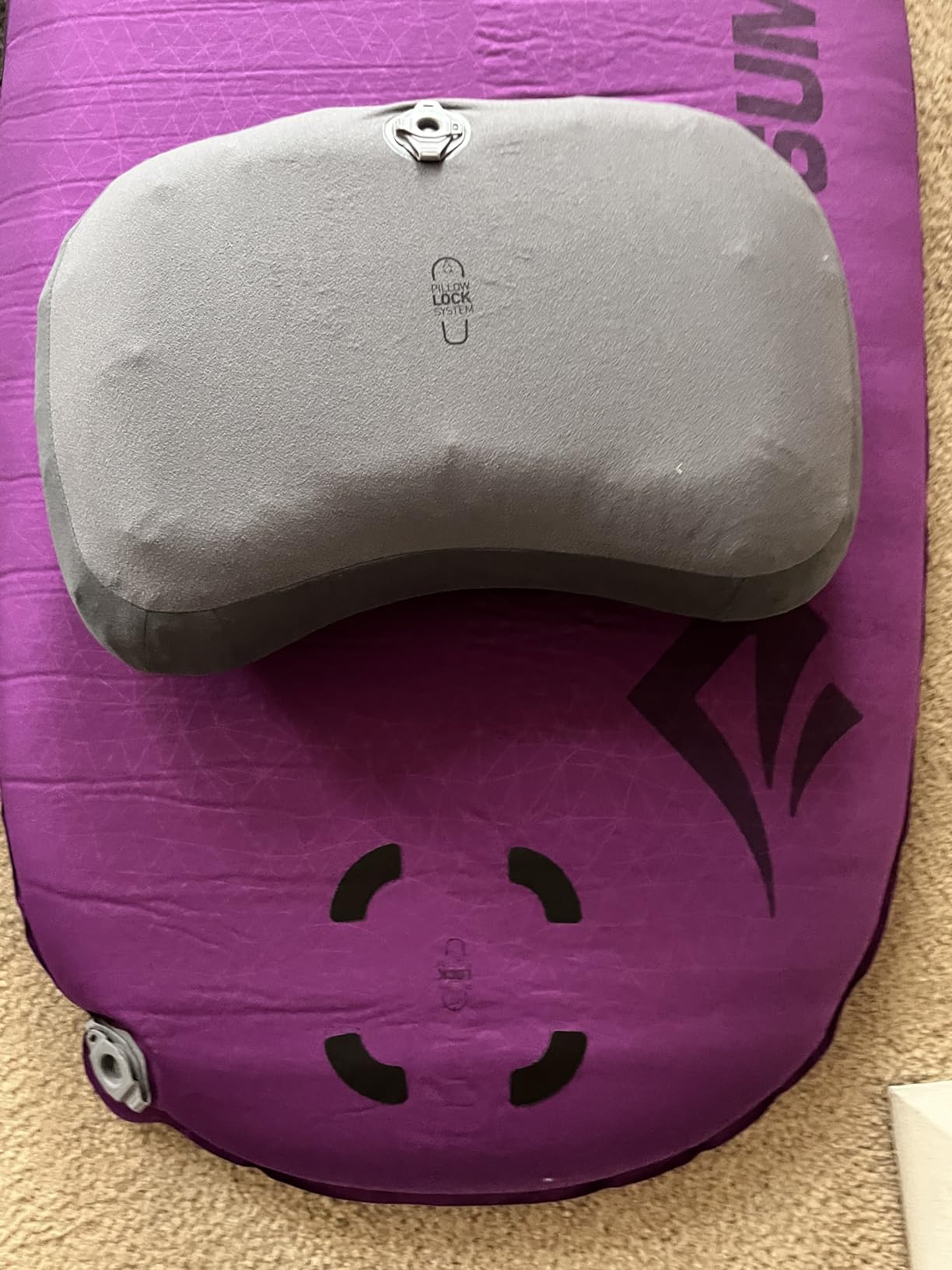 Sea to Summit Aeros Premium Inflatable Pillow, Regular, Lime customer photo 1