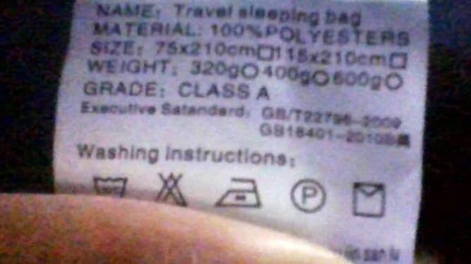 Lightweight Sleep Sack, Compact Sleeping Bag Liner Travel Sheets for Hotel customer photo 1