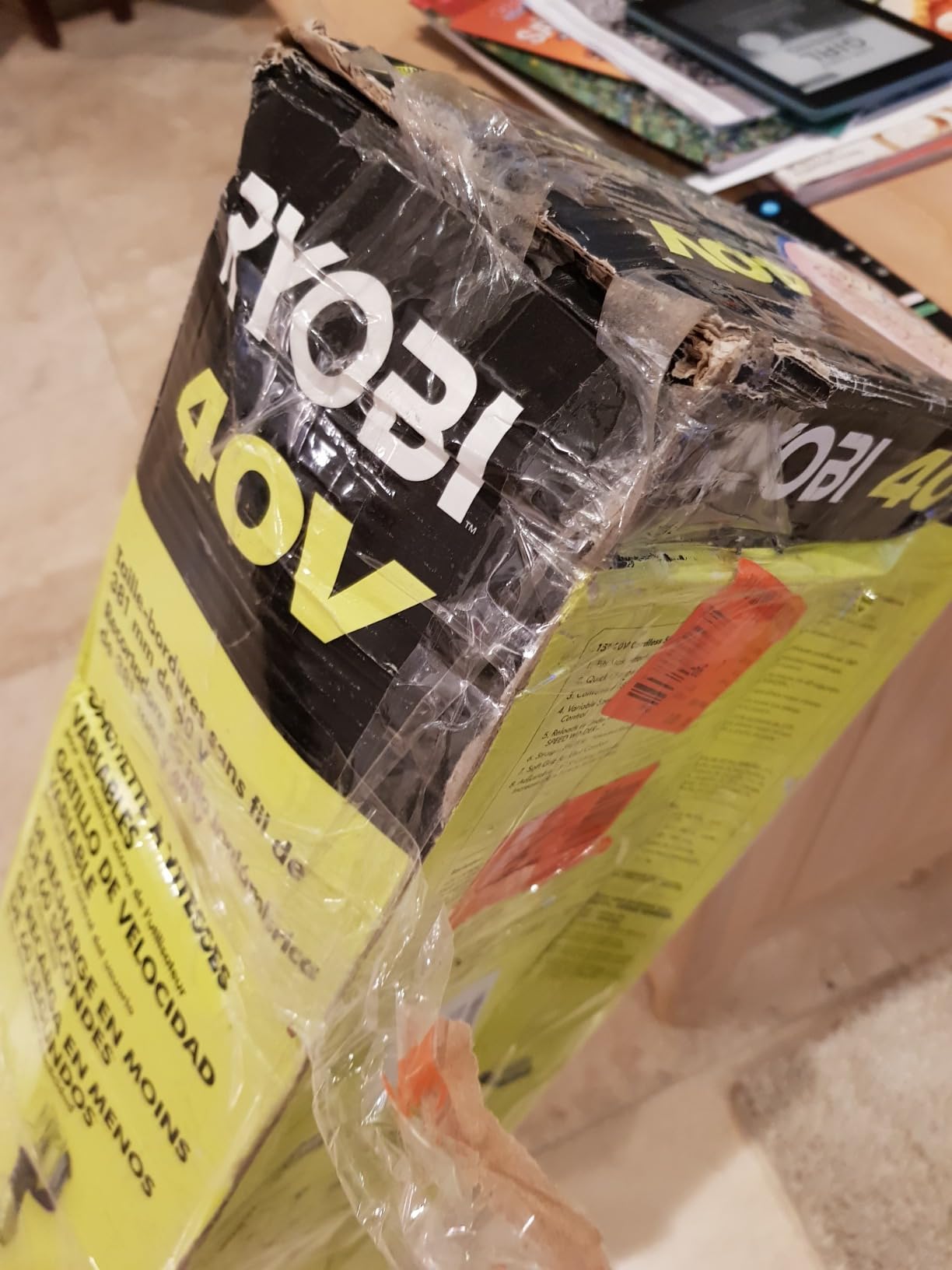 RYOBI 40-Volt Lithium-Ion Cordless Attachment Capable String Trimmer, 4.0 Ah Battery and Charger Inc customer photo 1