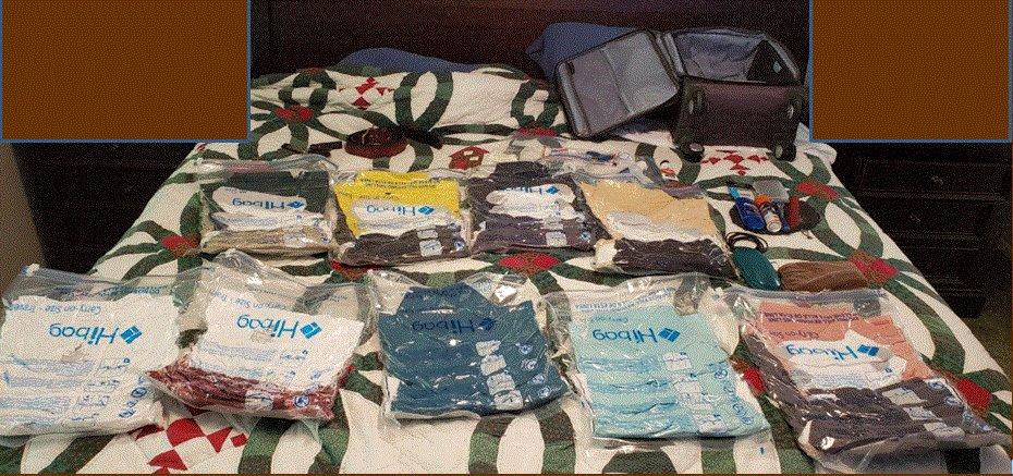 Compression Bags for Travel Essentials, Roll Up Bags No Vacuum Needed customer photo 1