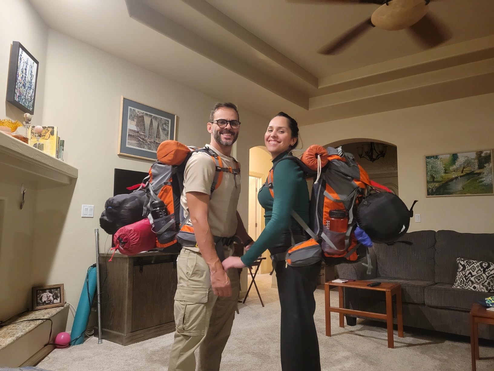 Esup 50L Waterproof Camping Hiking Backpack for Men and Women customer photo 1