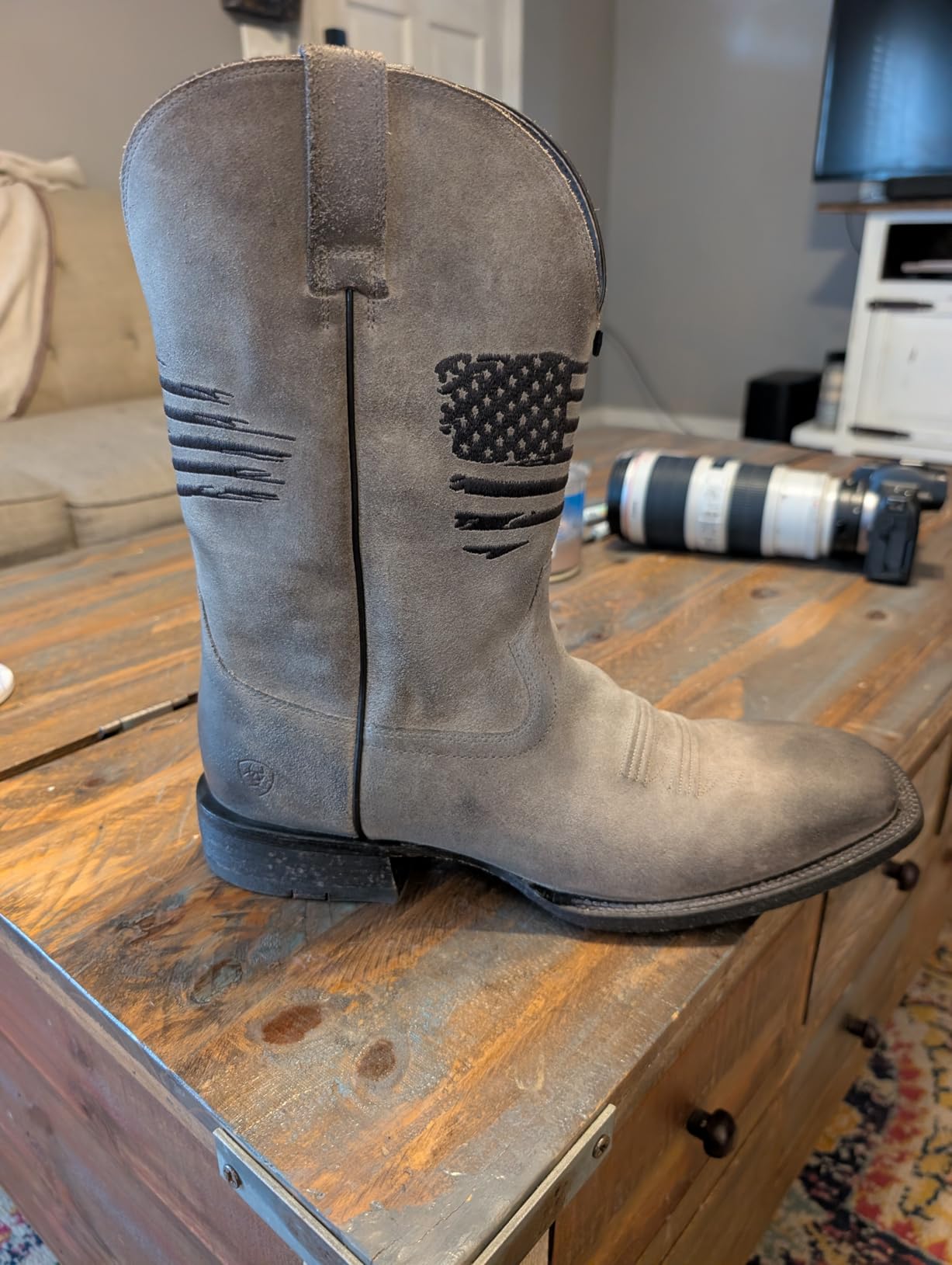 Ariat Circuit Patriot Western Boots - Men’s Leather Western Boot customer photo 2
