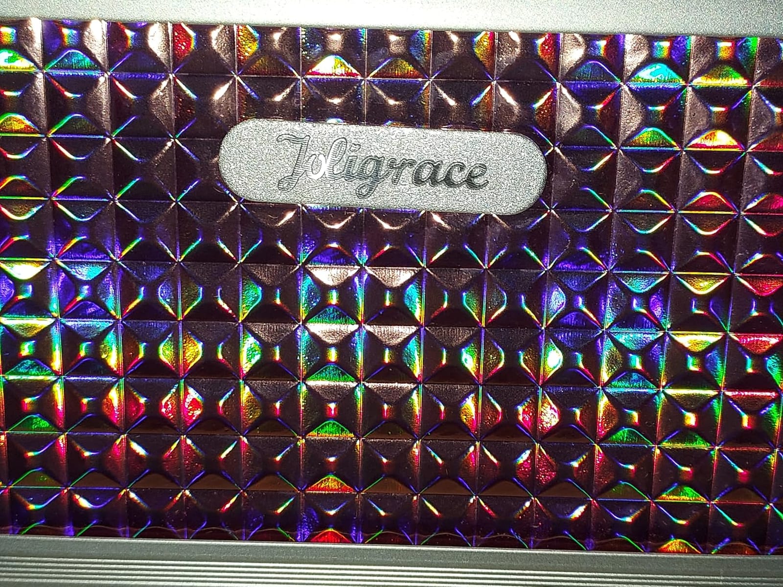 Joligrace Makeup Case Organizer Makeup Box Cosmetic Train Case with Mirror customer photo 2