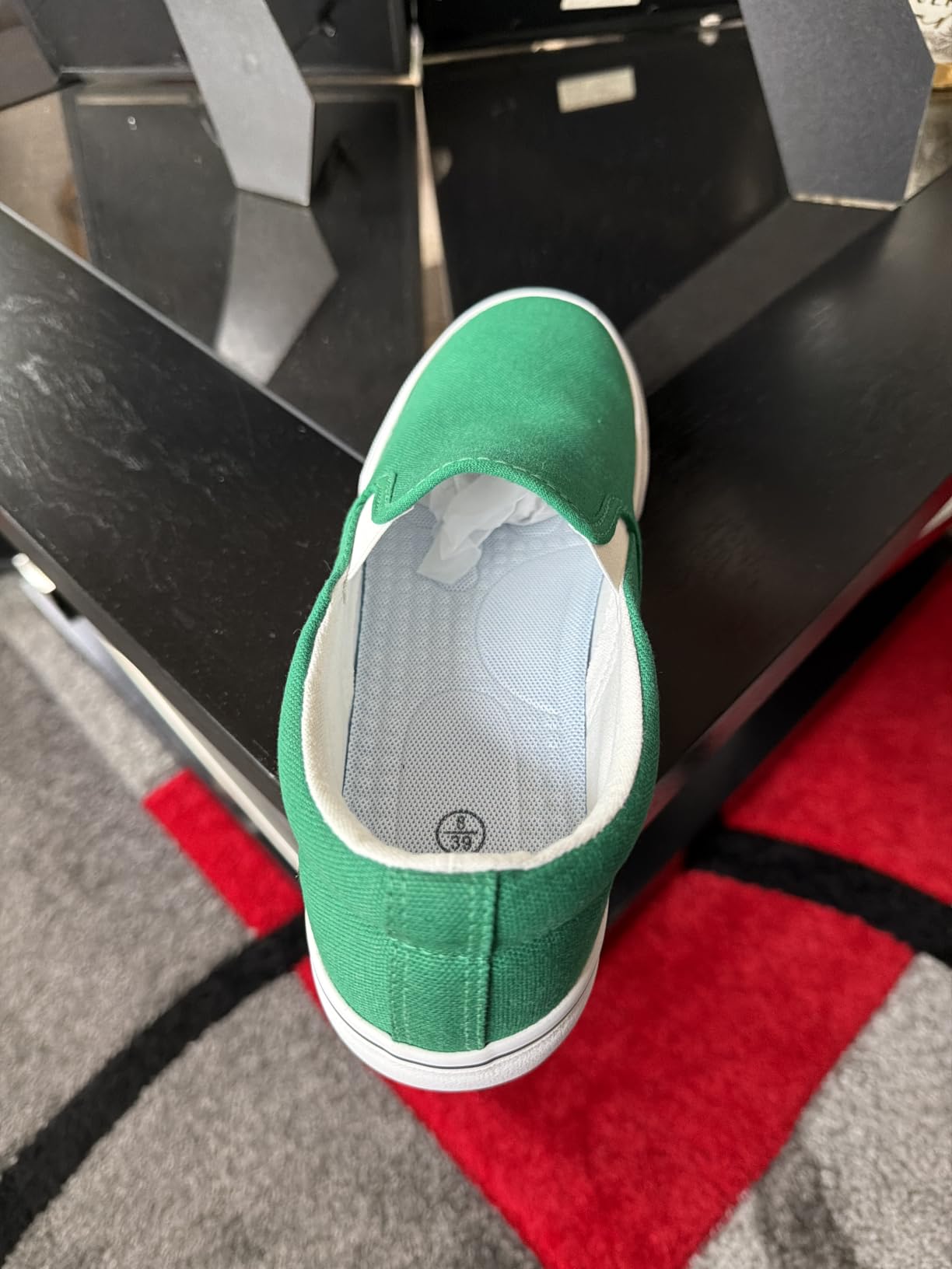 Women's Canvas Slip On Sneakers Non Slip Loafers customer photo 2