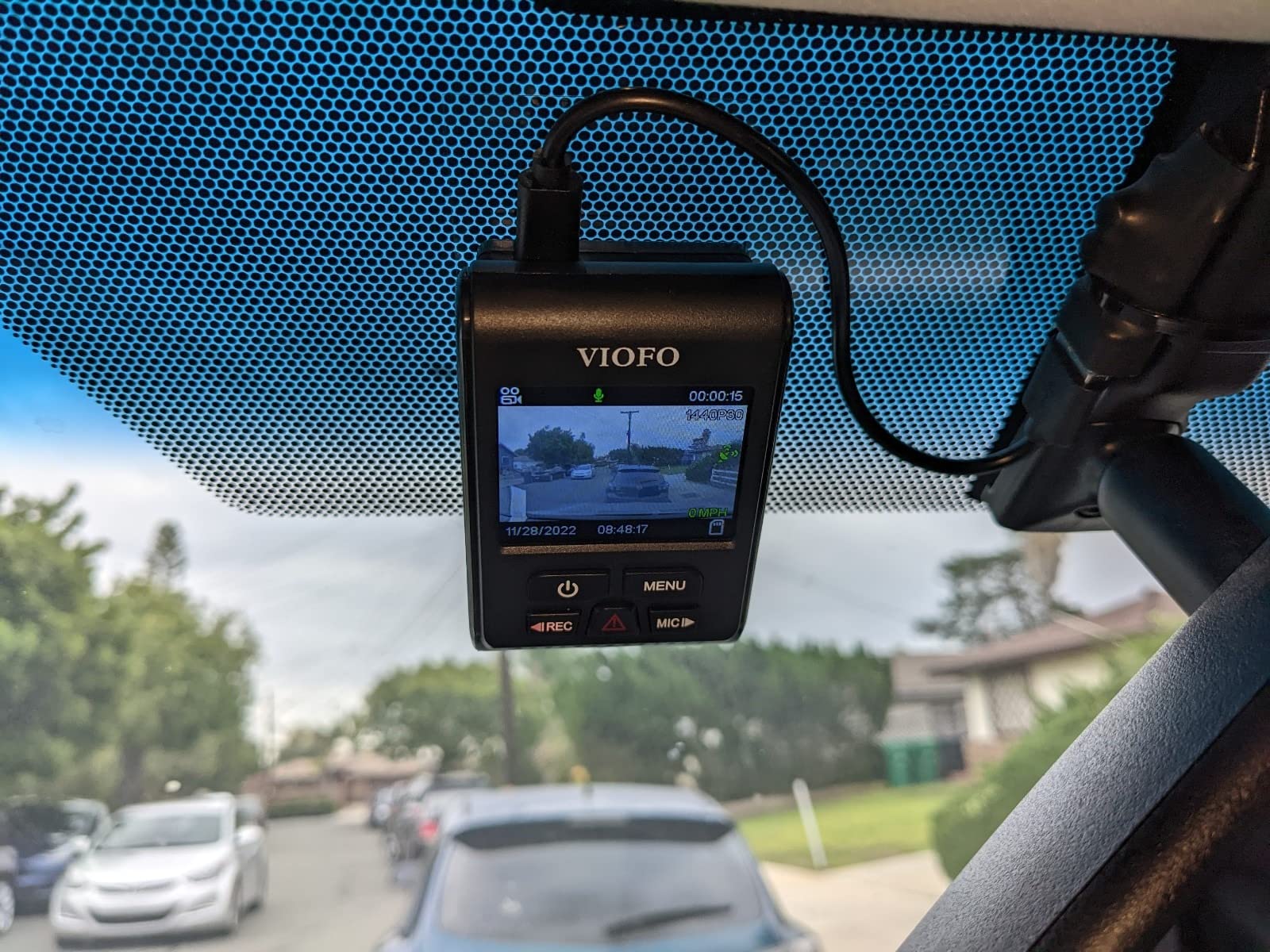 VIOFO A119 V3 Dash Cam, 2K Front Recording, GPS, True HDR Car Dashcam customer photo 2
