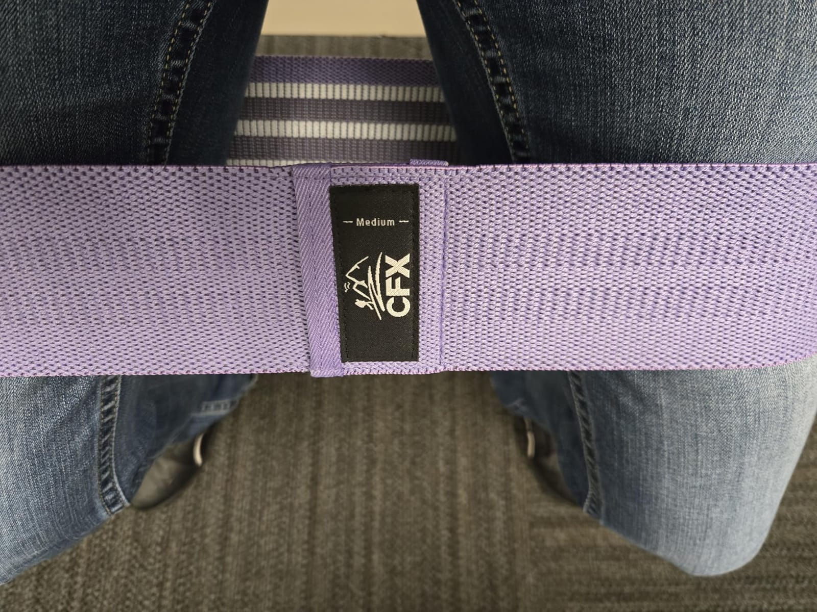 CFX Resistance Bands Set, Exercise Bands with Non-Slip Design for Hips & Glutes, 3 Levels Workout Bands for Women and Men, Booty Bands for Home Fitness, Yoga, Pilates customer photo 1