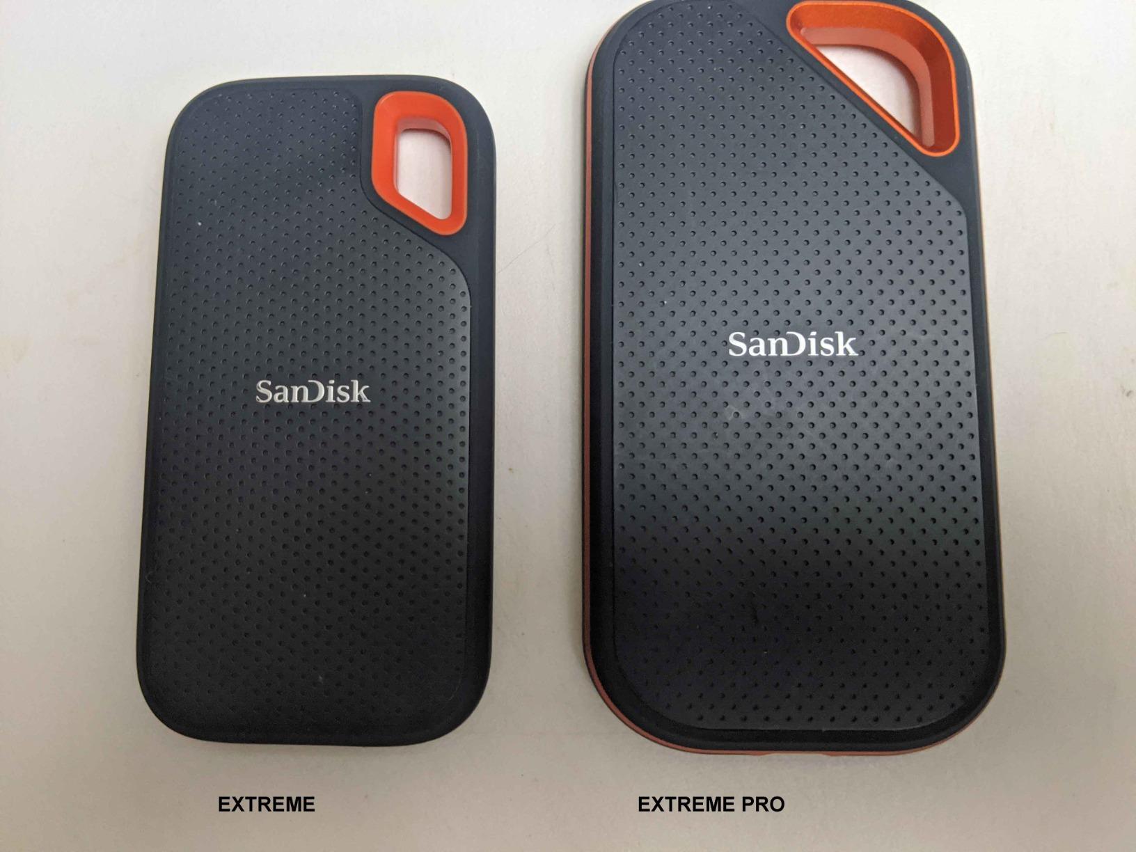 SanDisk 2TB Extreme PRO Portable External SSD - Up to 1050MB/s - USB-C, USB 3.1 - SDSSDE80-2T00-G25 customer photo 1