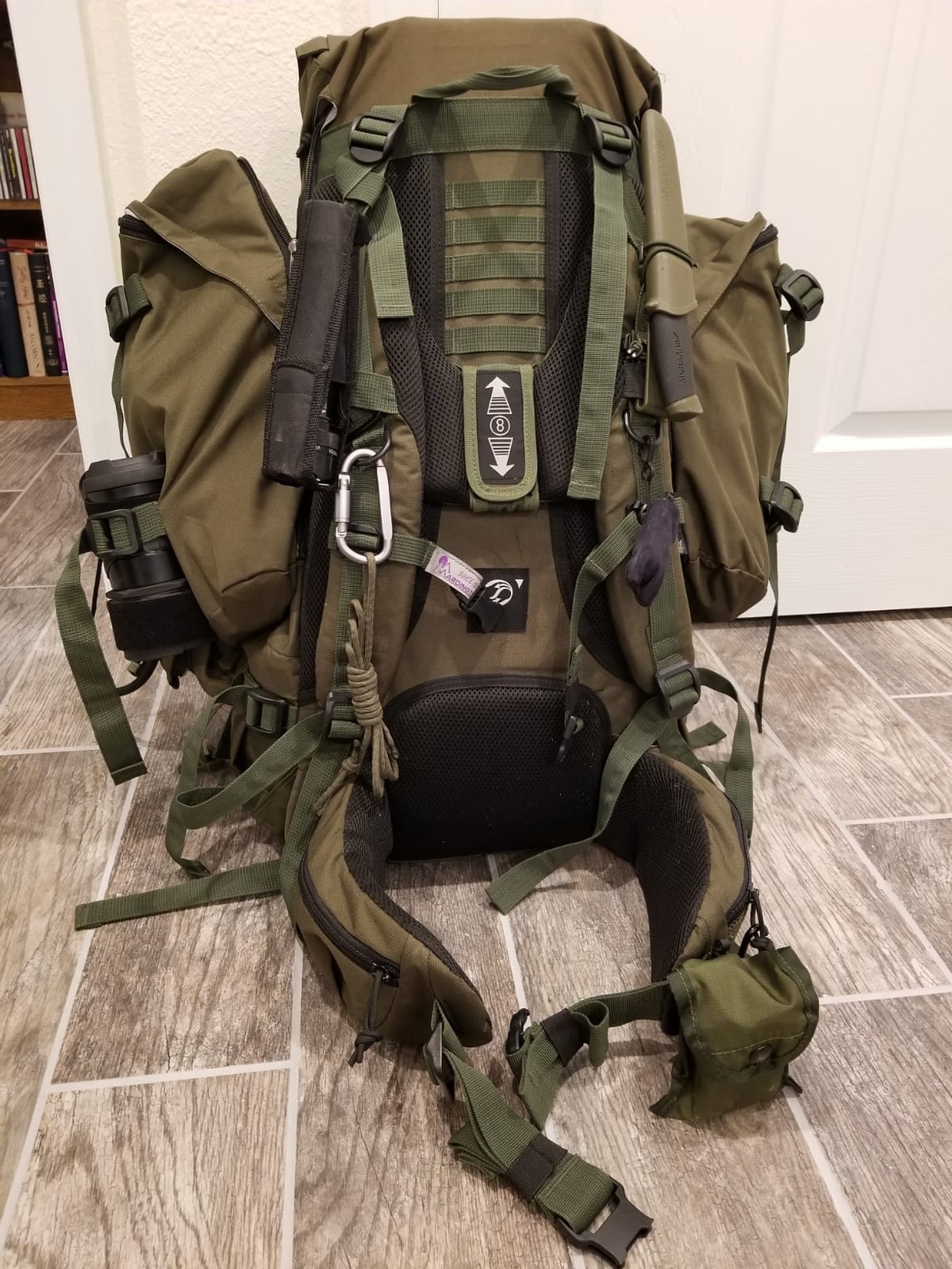 Mardingtop 65L+10L Internal Frame Backpack for Hiking,Camping,Hunting,Backpacking Backpack with Rain Cover customer photo 2