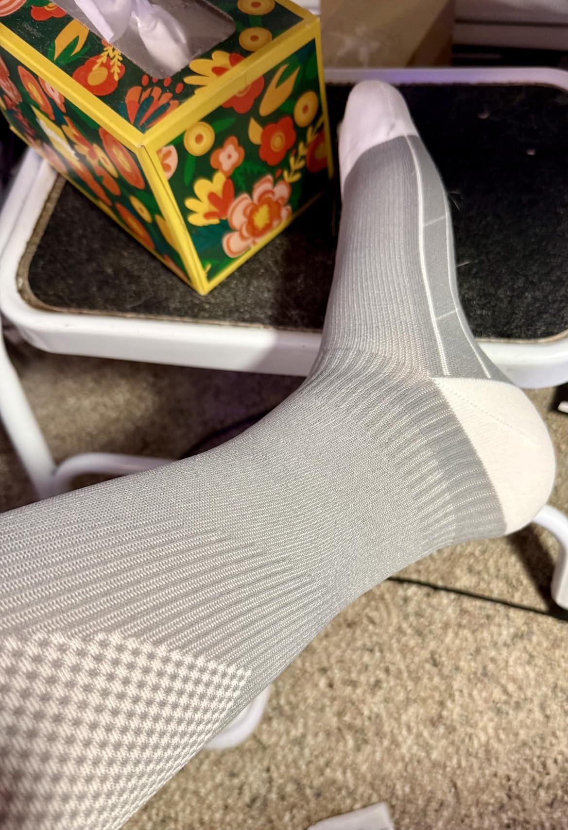 FITRELL 3 Pairs Compression Socks for Women and Men 20-30mmHg-Circulation Support Socks customer photo 1