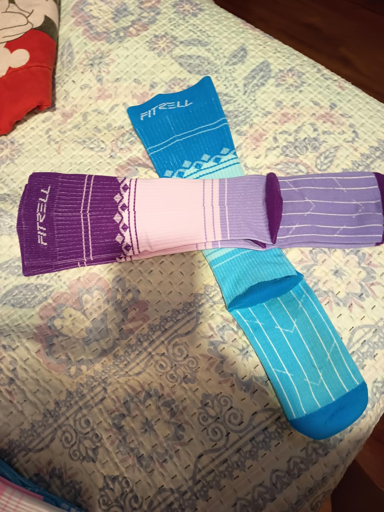 FITRELL 3 Pairs Compression Socks for Women and Men 20-30mmHg-Circulation Support Socks customer photo 1