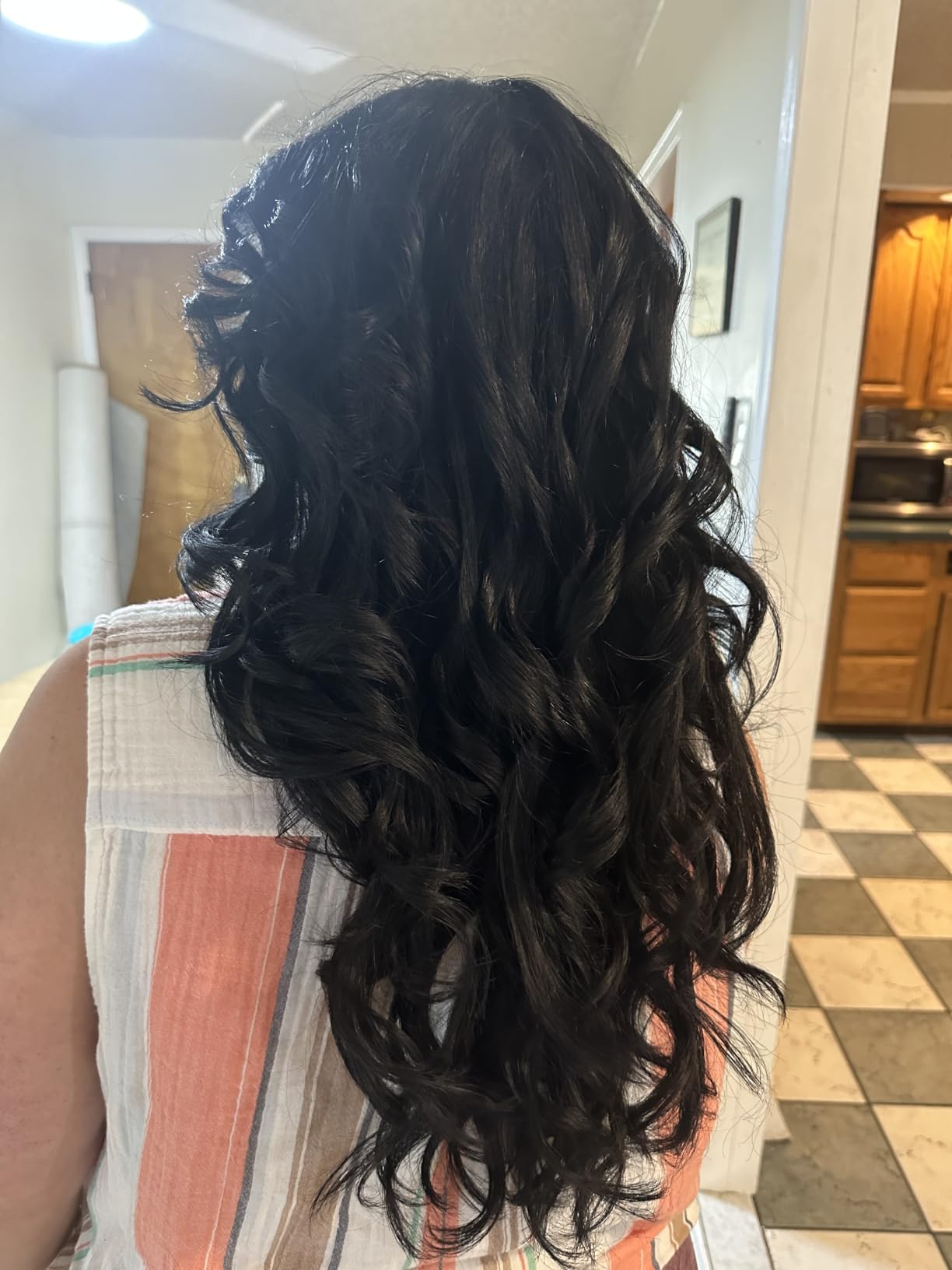 CHI Spin N Curl 1″ Ceramic Rotating Curling Iron, Rose Gold customer photo 1