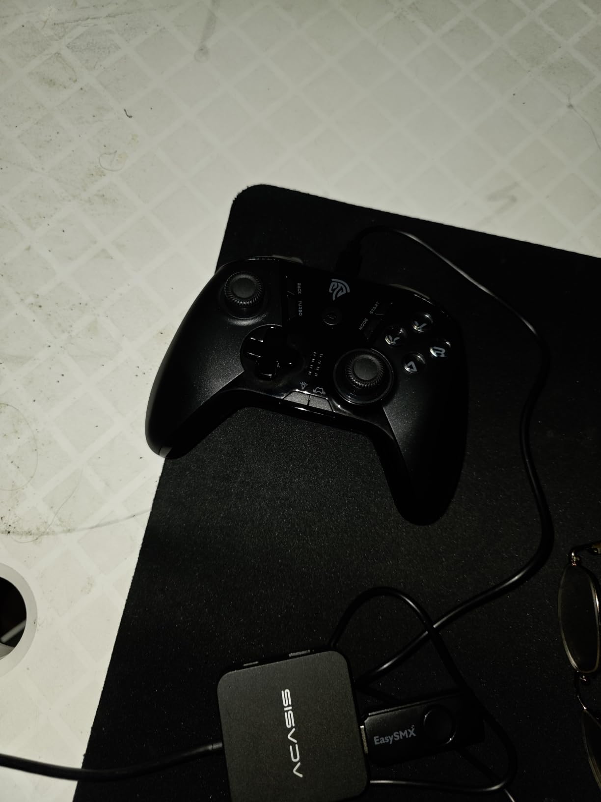 EasySMX 2.4G Wireless Controller for PC,Steam Deck,PS3,Android TV,Black. customer photo 2