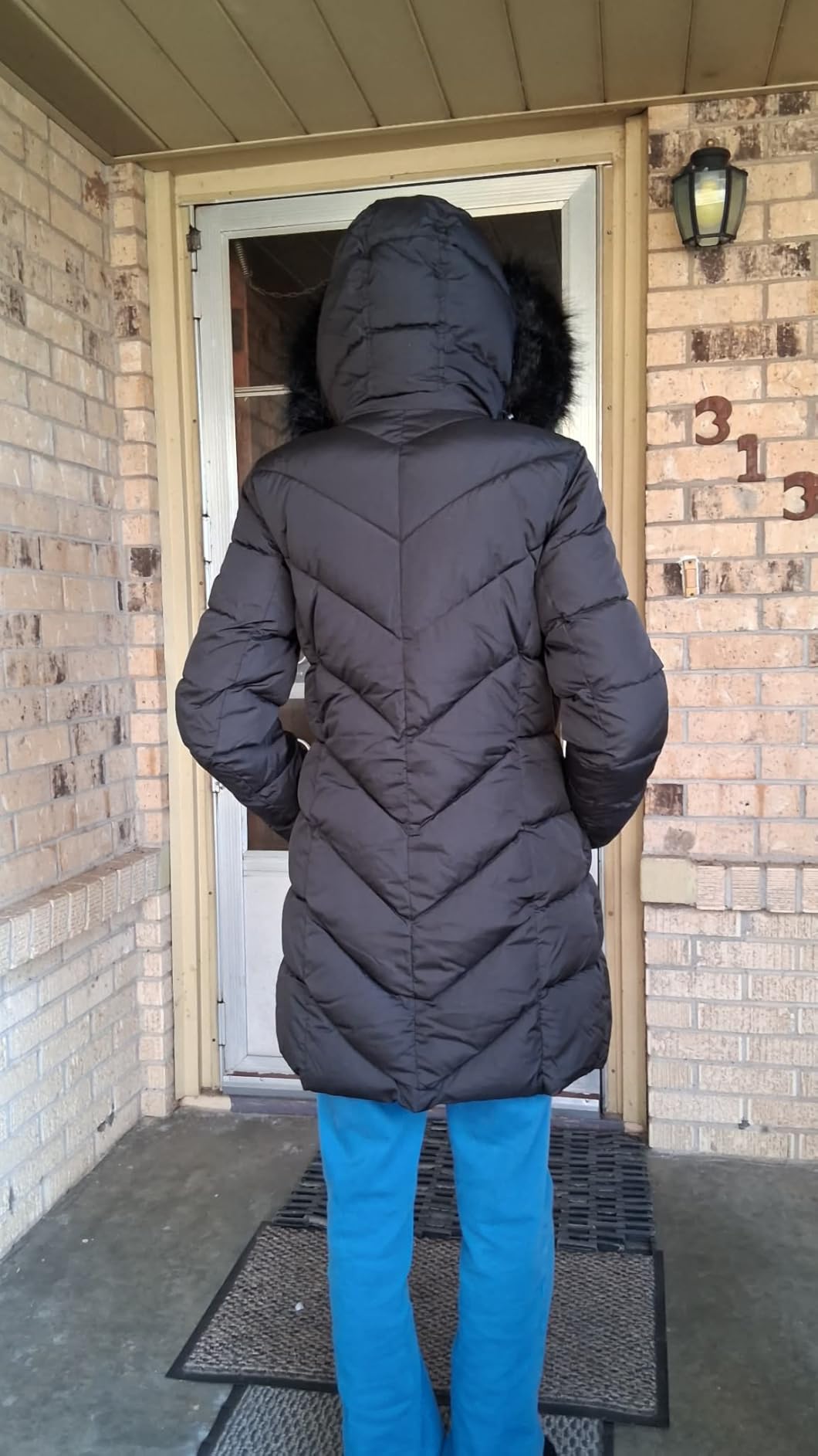 BINACL Women's Winter Warm Thicken Long Outwear Pockets Coat Parka Jacket XS-3XL customer photo 1