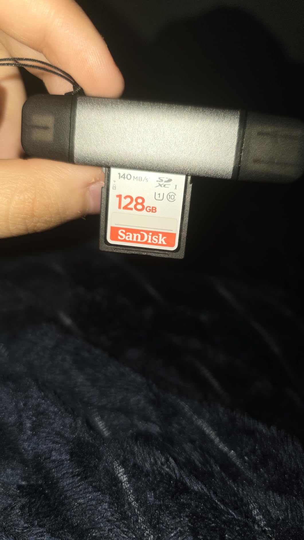 SanDisk 128GB Ultra SDXC UHS-I Memory Card - 100MB/s, C10, U1, Full HD, SD Card - SDSDUNR-128G-GN6IN customer photo 2