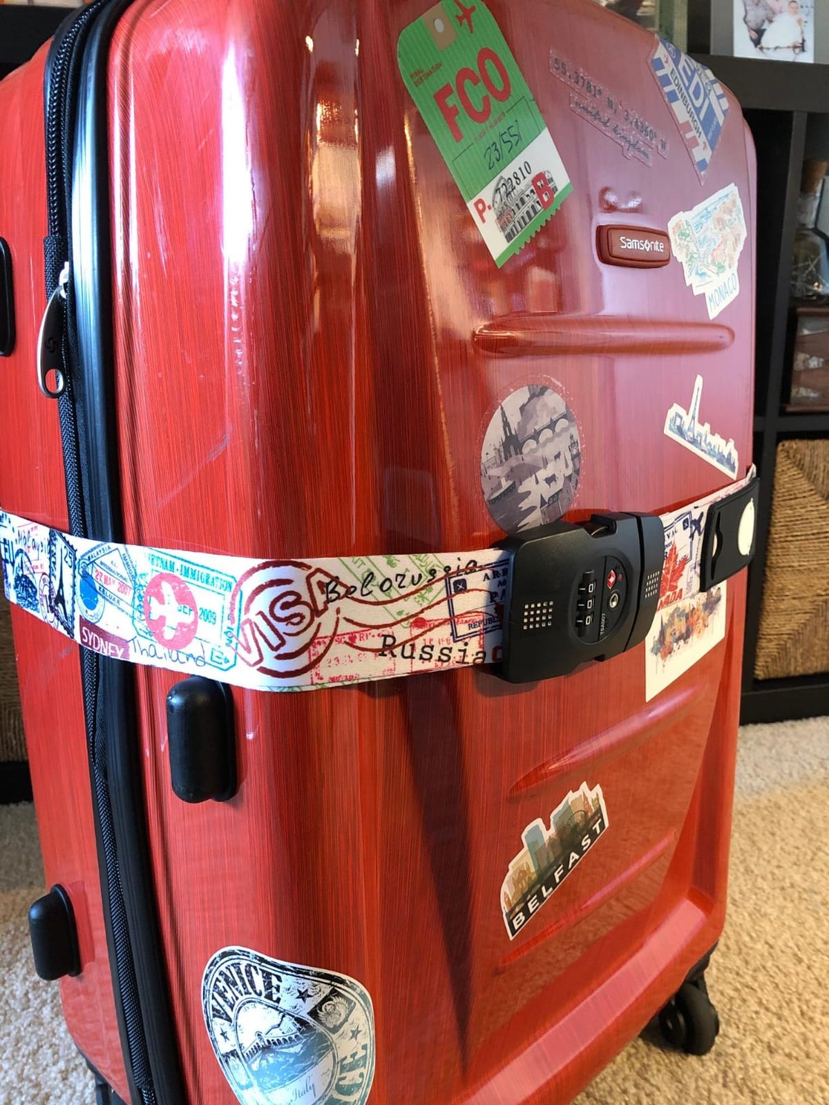 Travelkin Luggage Straps TSA Approved, Suitcase Straps with TSA Lock customer photo 1
