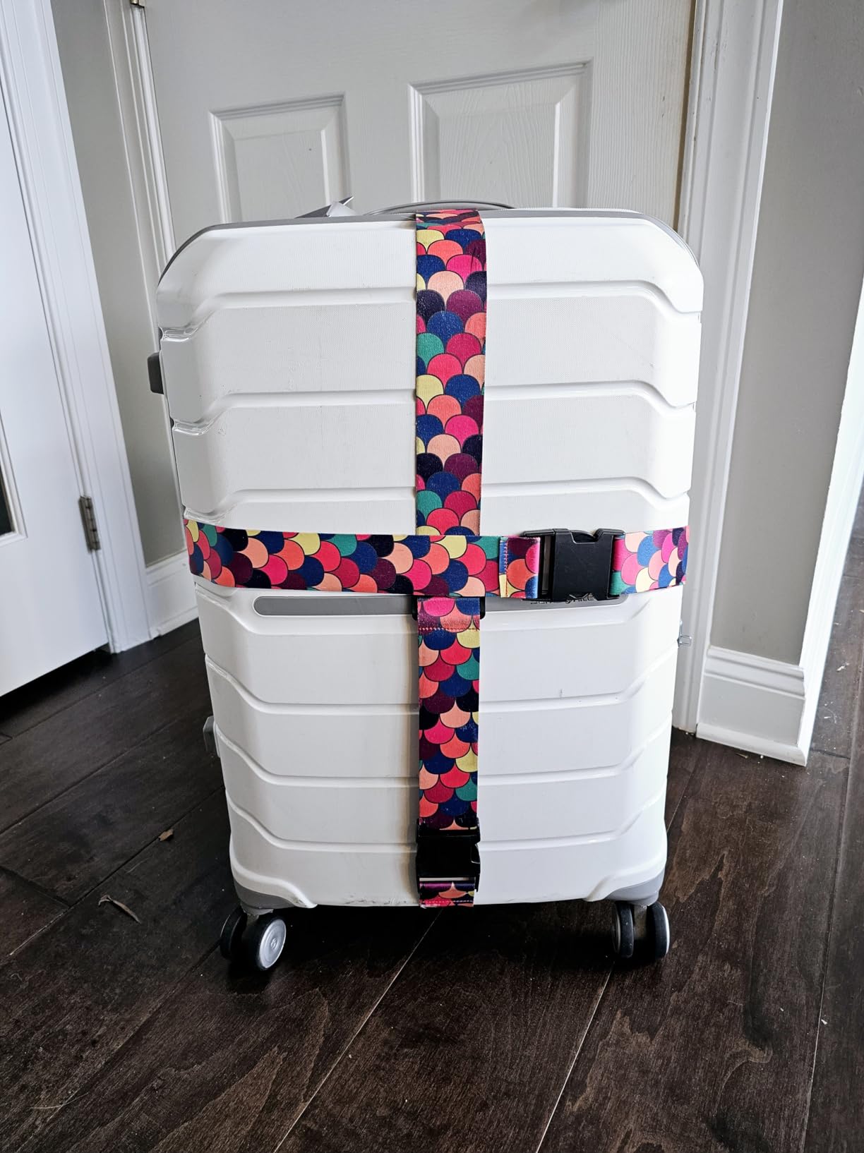 Travelkin Luggage Straps TSA Approved, Suitcase Straps with TSA Lock customer photo 2