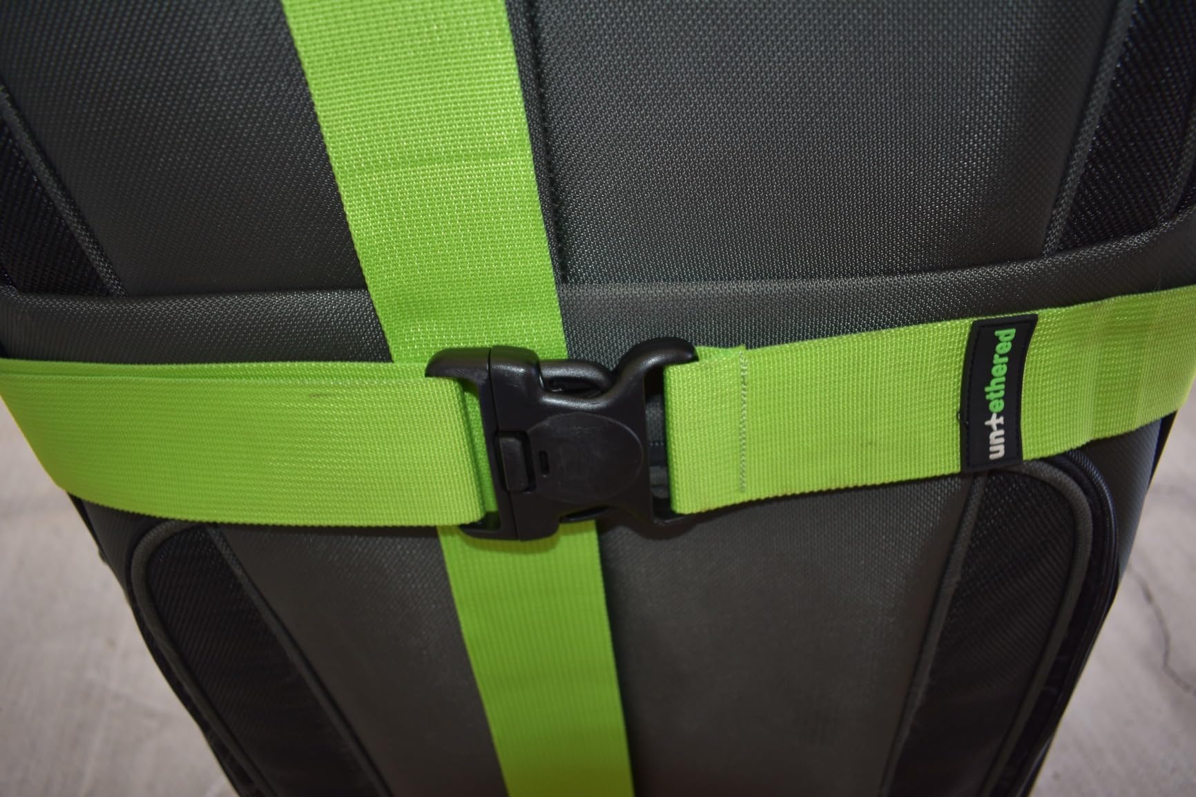 Untethered Luggage Straps for Suitcases, TSA Approved, 4-Pack, Green customer photo 1