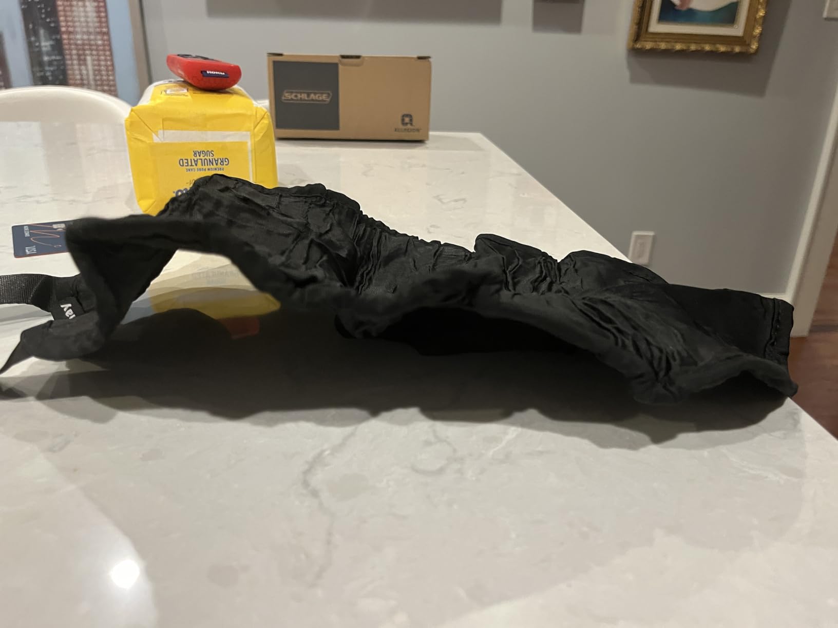 Upgraded Airplane Foot Rest (Premium Memory Foam) - Thickened Super-Size Airplane Foot Hammock to Relax Your Feet - Perfect Airplane Travel Essentials for Long Flight Plane (Extra Large) customer photo 1