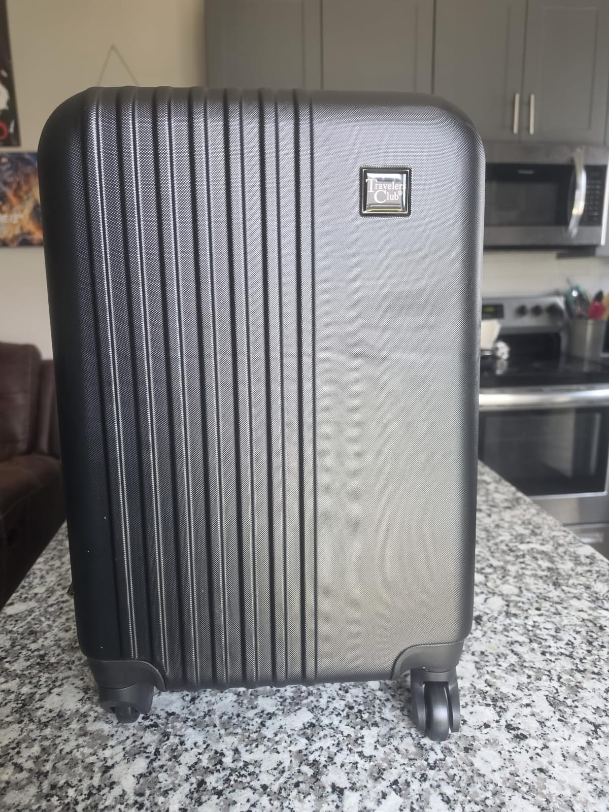 Travelers Club Cosmo Luggage, Rose Gold - 20 Inch, 20-Inch customer photo 2
