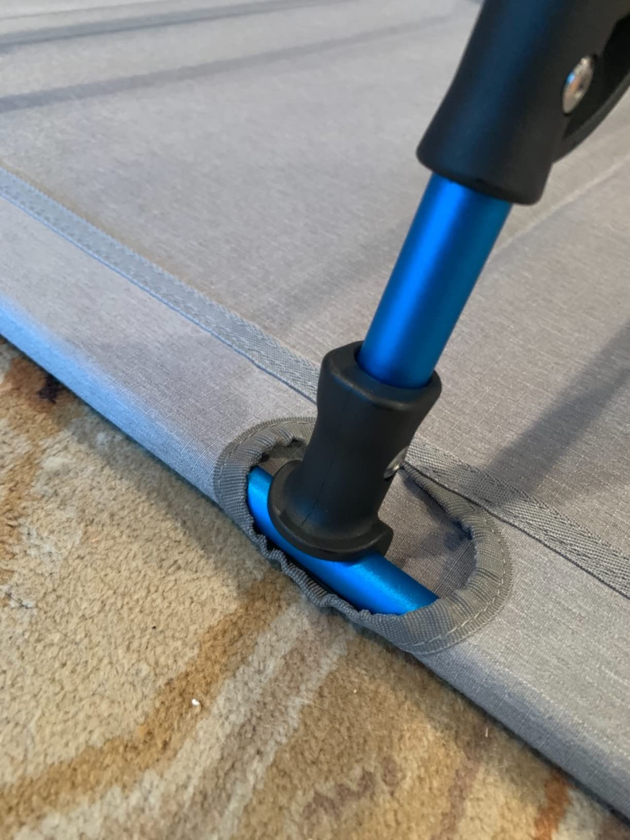 MARCHWAY Ultralight Folding Camping Cot Bed, Portable, Supports 275 lbs customer photo 1