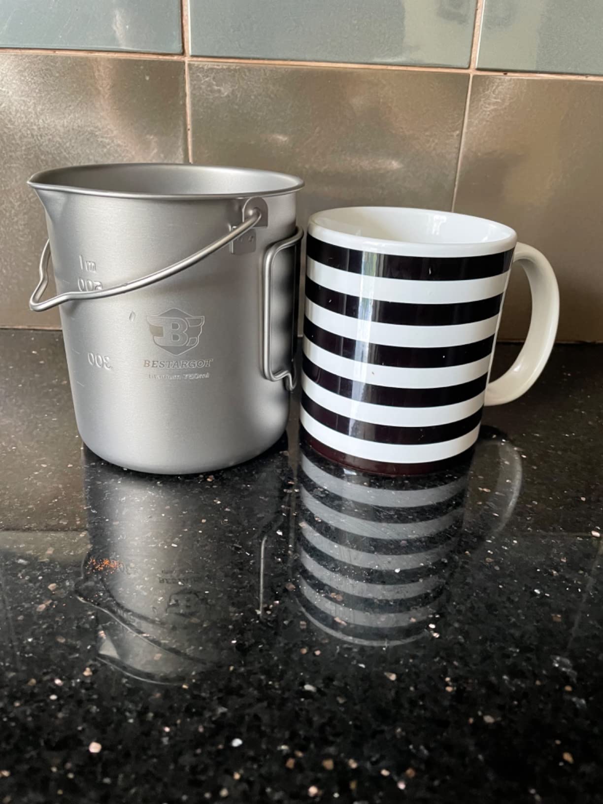 Bestargot Titanium Pot 750ml, Coffee French Press customer photo 1