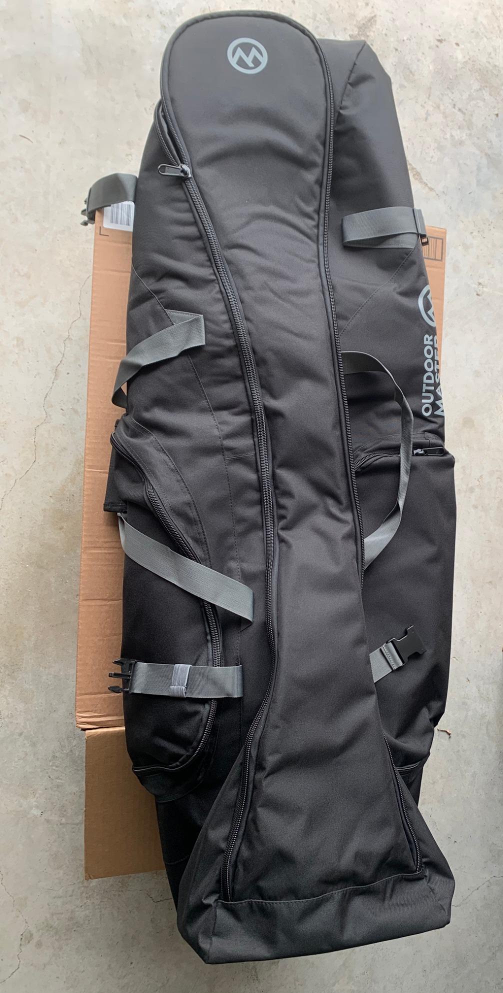 OutdoorMaster Padded Golf Travel Bag with Reinforced Wheels customer photo 2