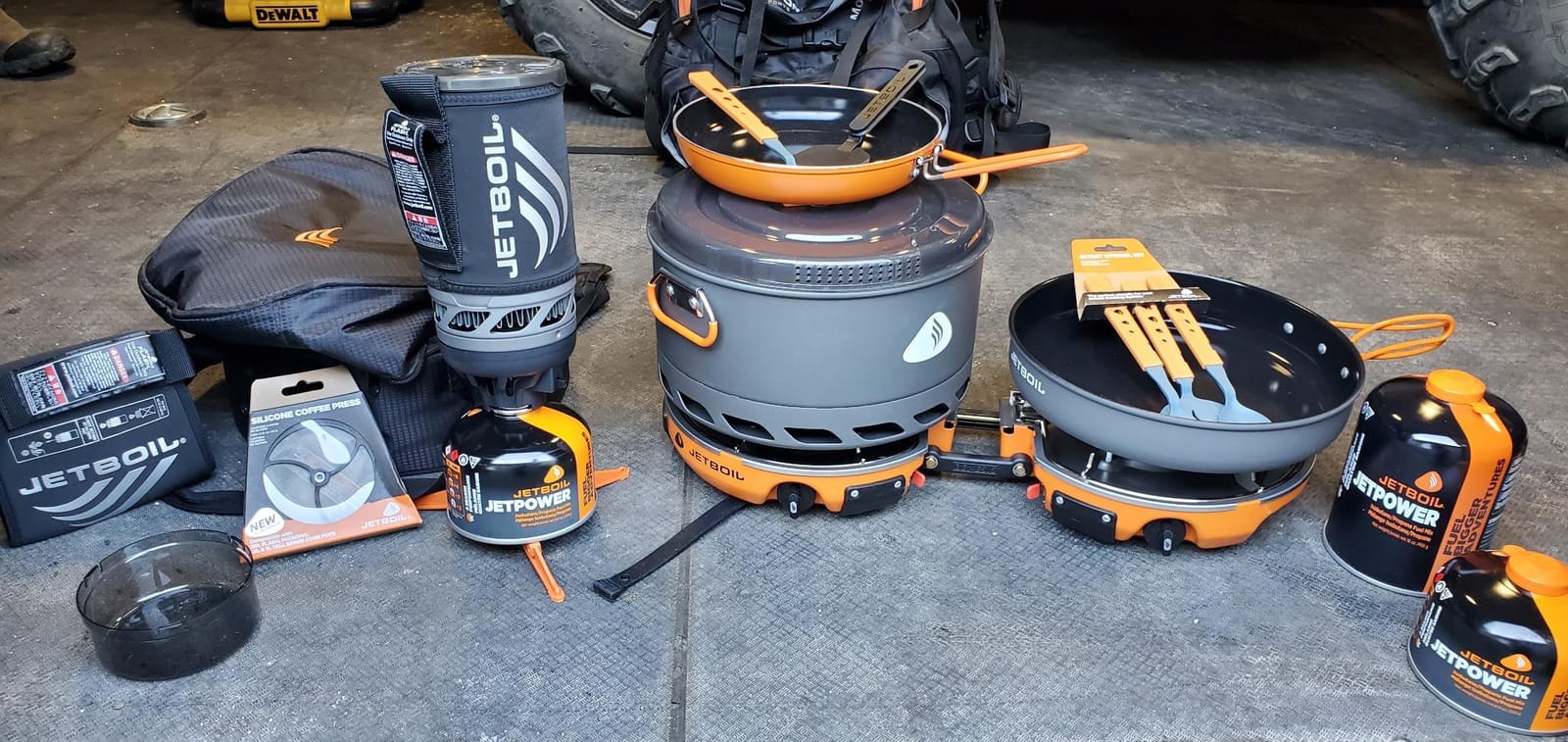 Jetboil Silicone French Press Coffee Maker Camping Stoves, Regular customer photo 2