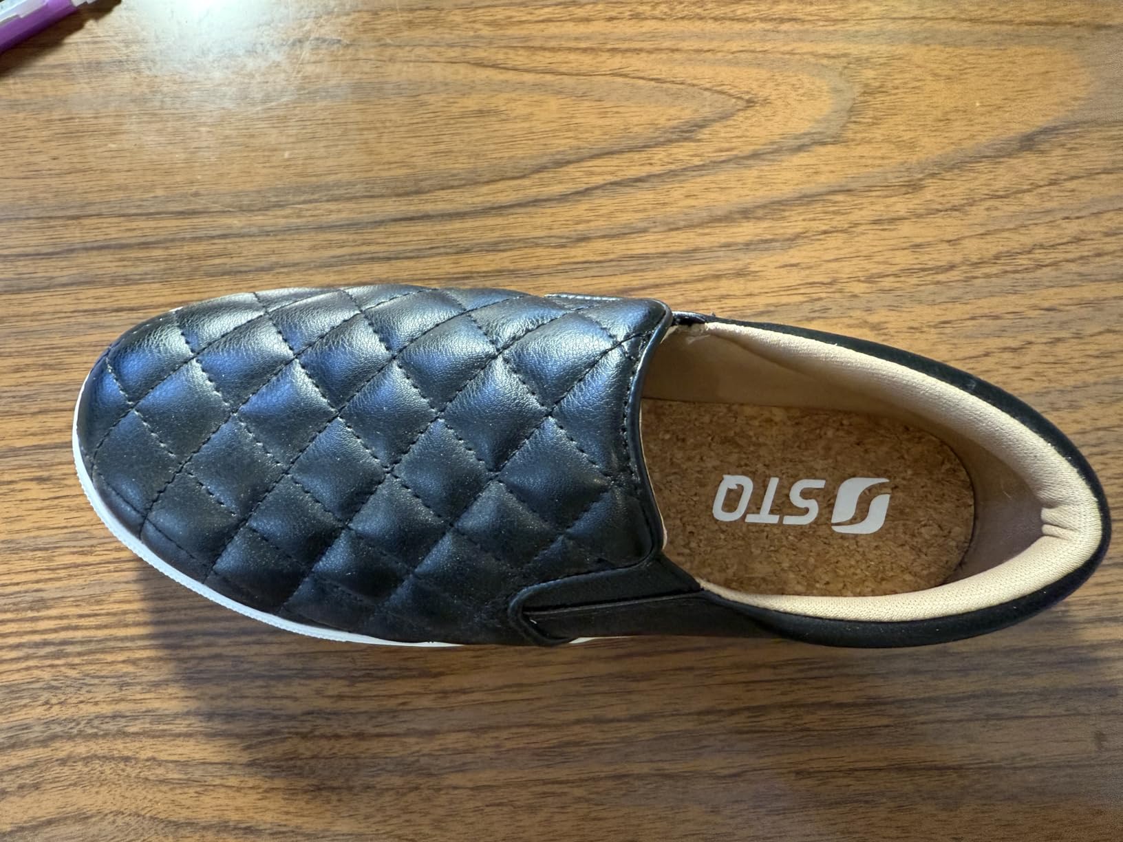 STQ Slip On Shoes for Women Quilted Fashion Sneakers customer photo 1