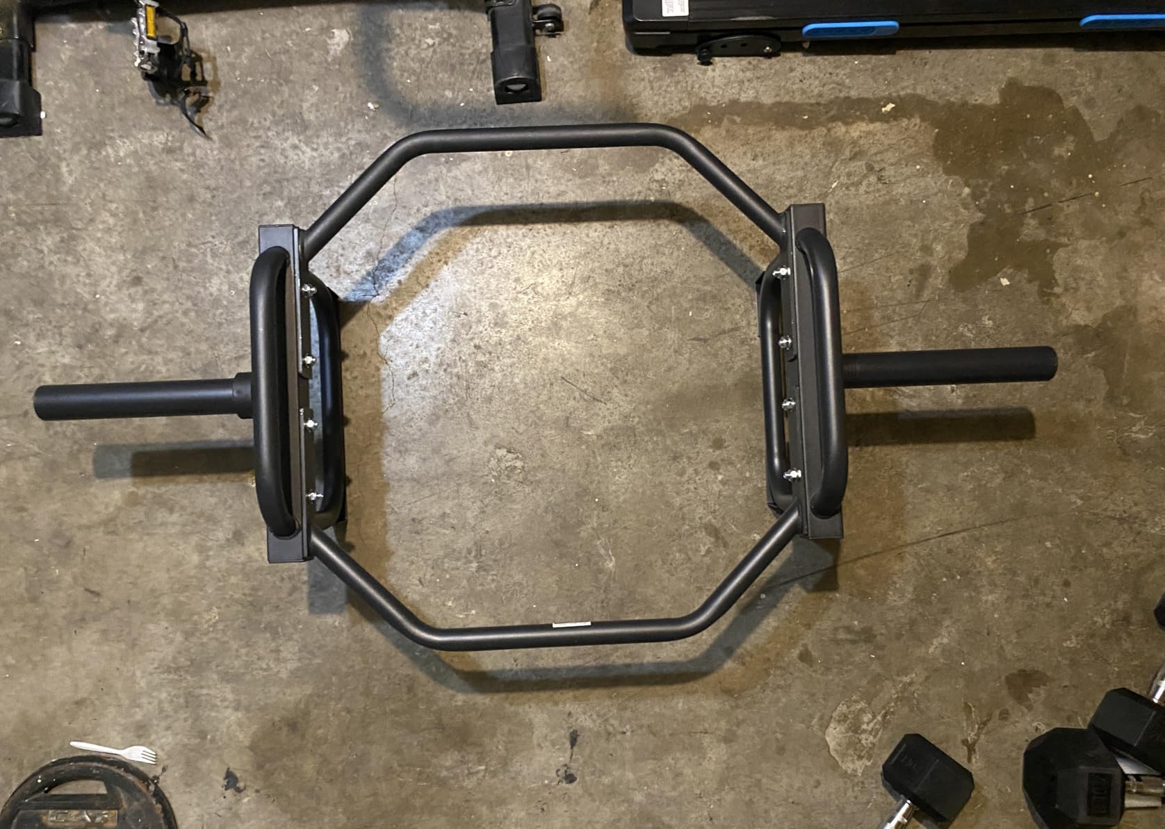 CAP Olympic Trap & Shrug Bar with Elevated Grip, 500-Lb Capacity customer photo 1
