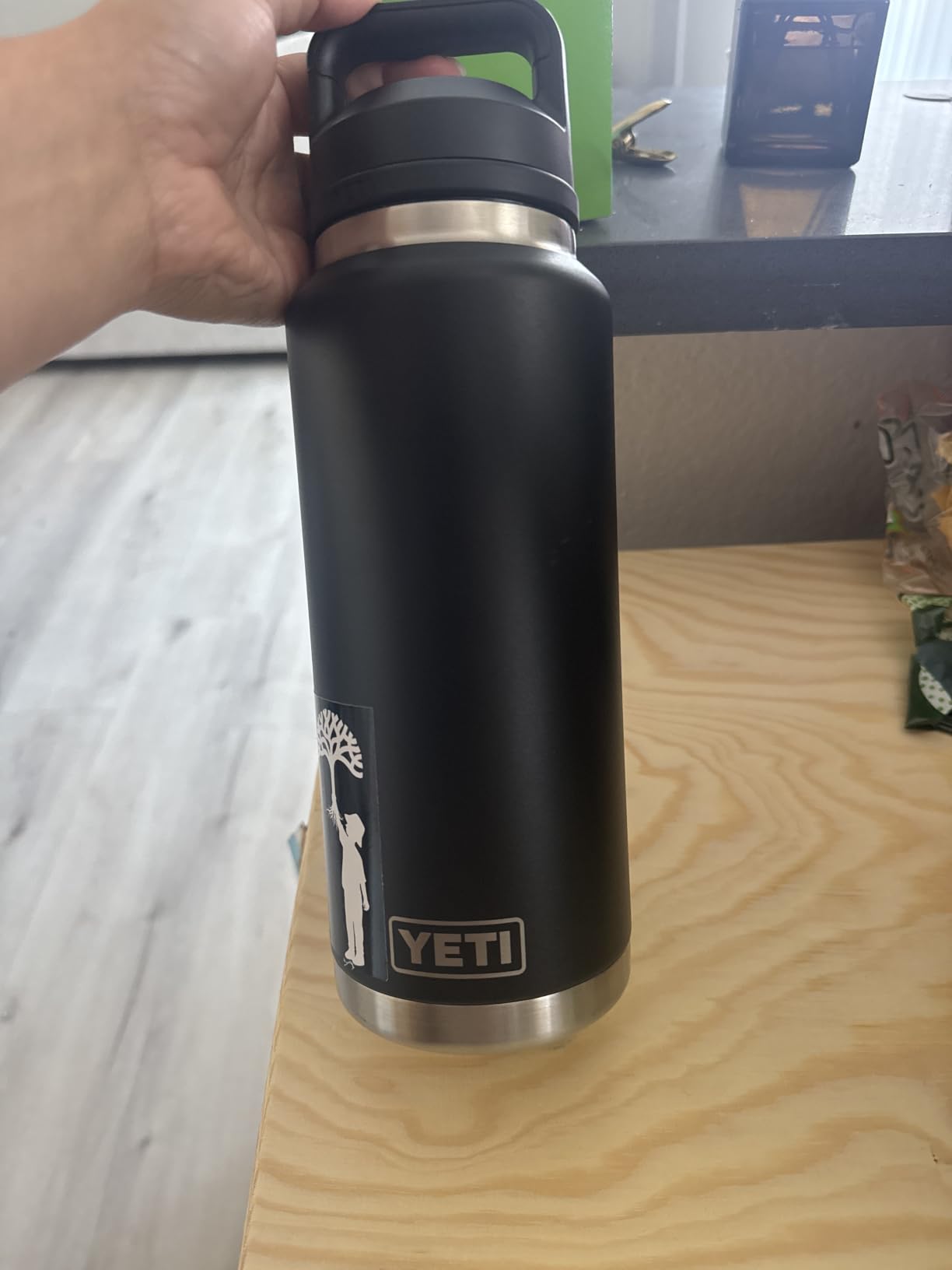 YETI Rambler 36 oz Bottle, Vacuum Insulated, Leakproof, Stainless Steel with Chug Cap customer photo 2