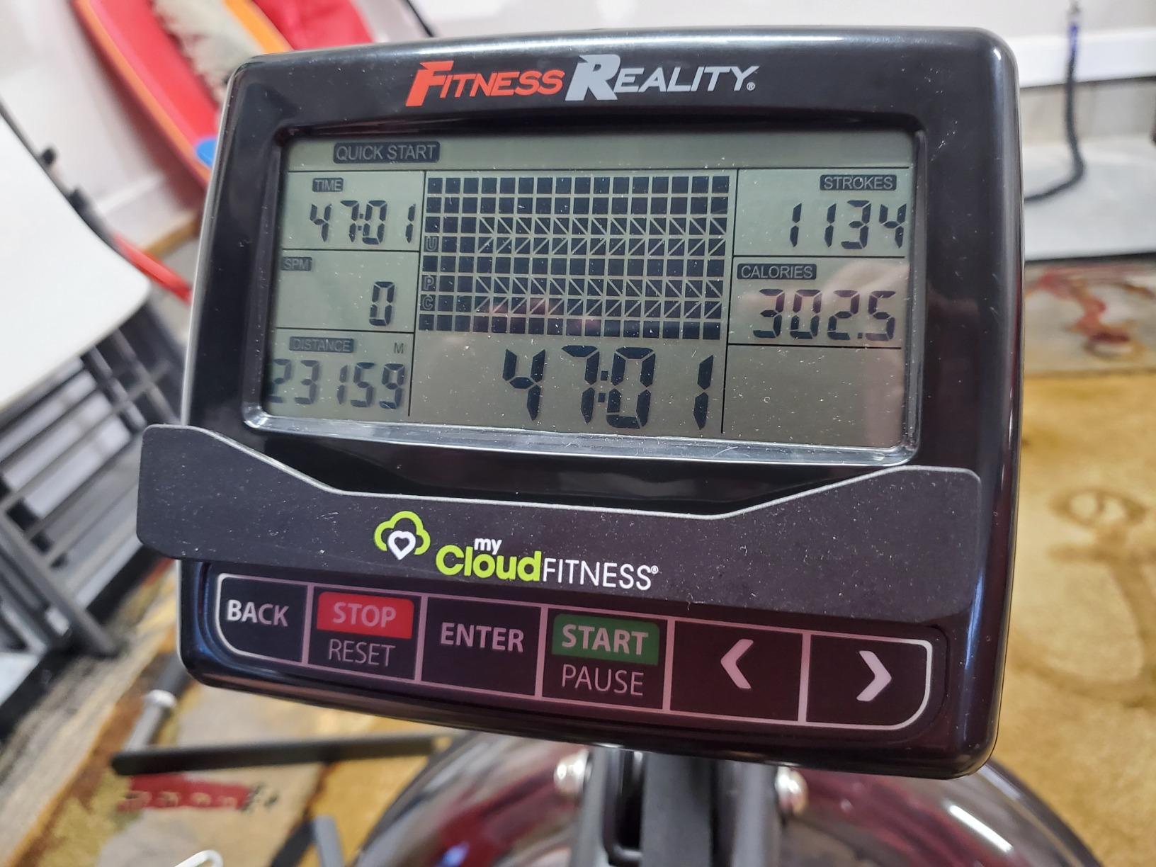 Water Rowing Machine 300 lb Weight Capacity customer photo 2