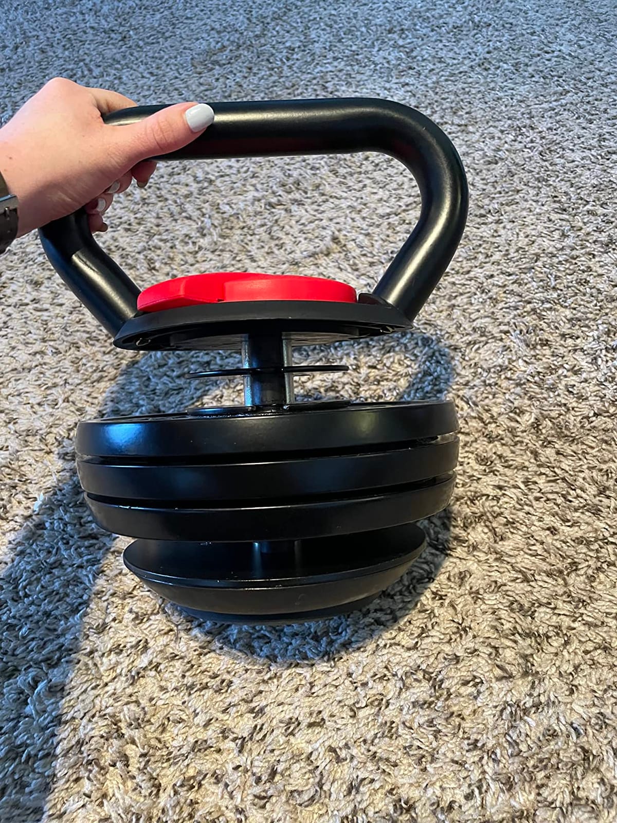 Yes4All Adjustable Kettlebell Set, Strength Training Weights customer photo 1