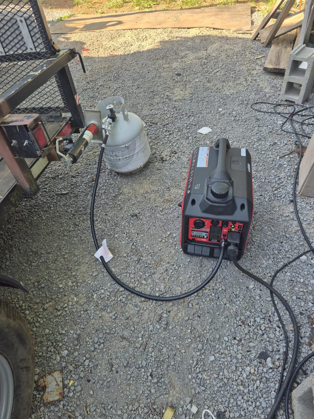 PowerSmart 2500 Watt Portable Inverter Generator for Camping customer photo 2