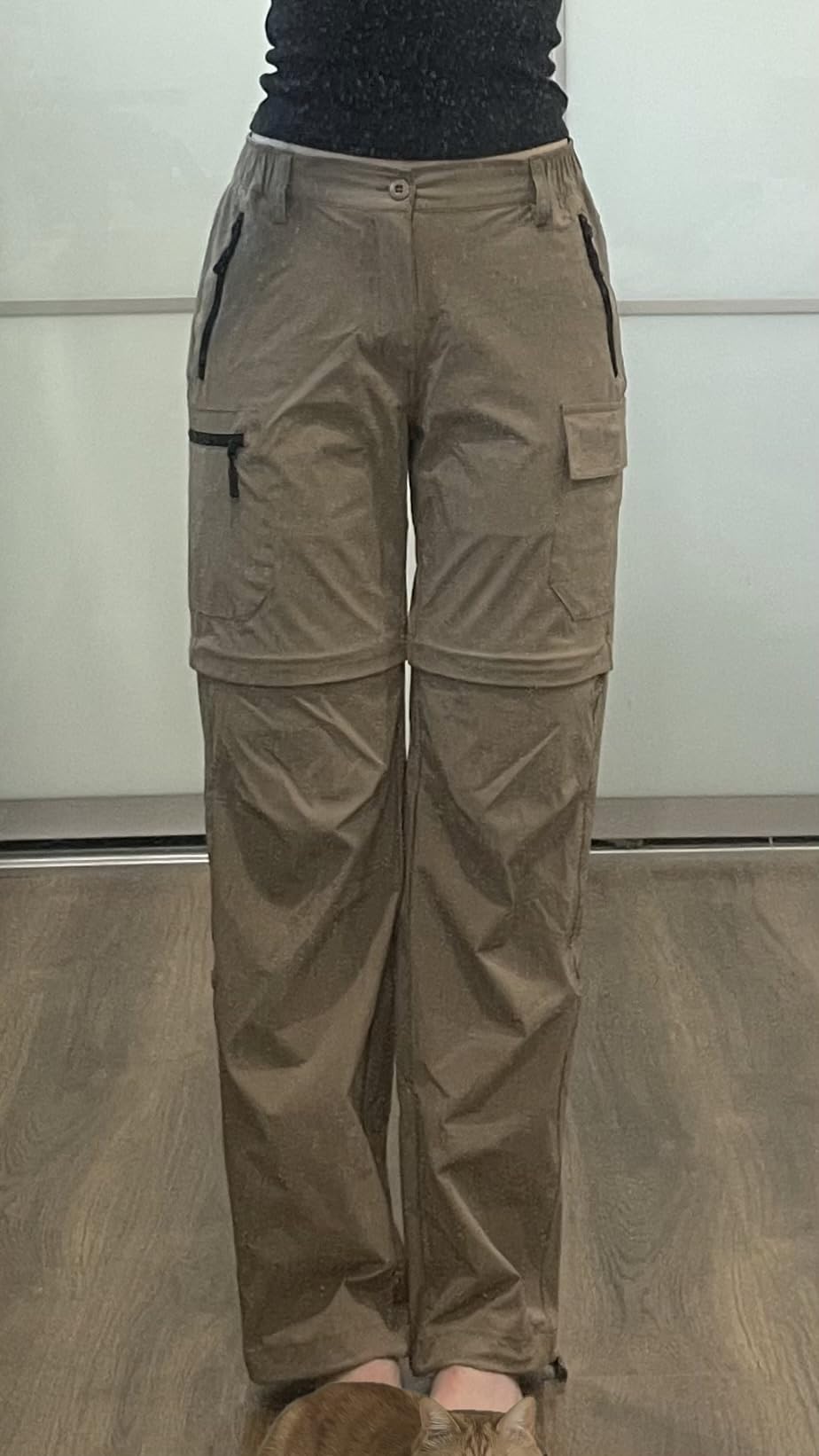 Cycorld Women's Convertible Hiking Pants Lightweight customer photo 1
