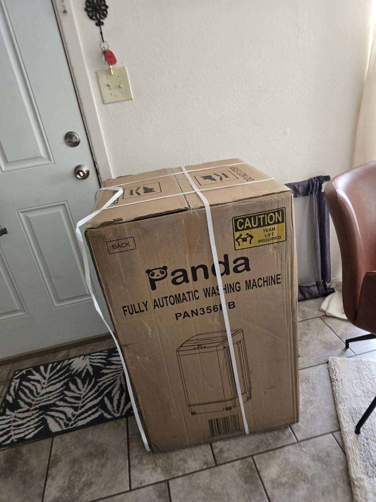 Panda 1.34 Cu.Ft. Portable Washing Machine, Fully Automatic Portable Washer customer photo 2