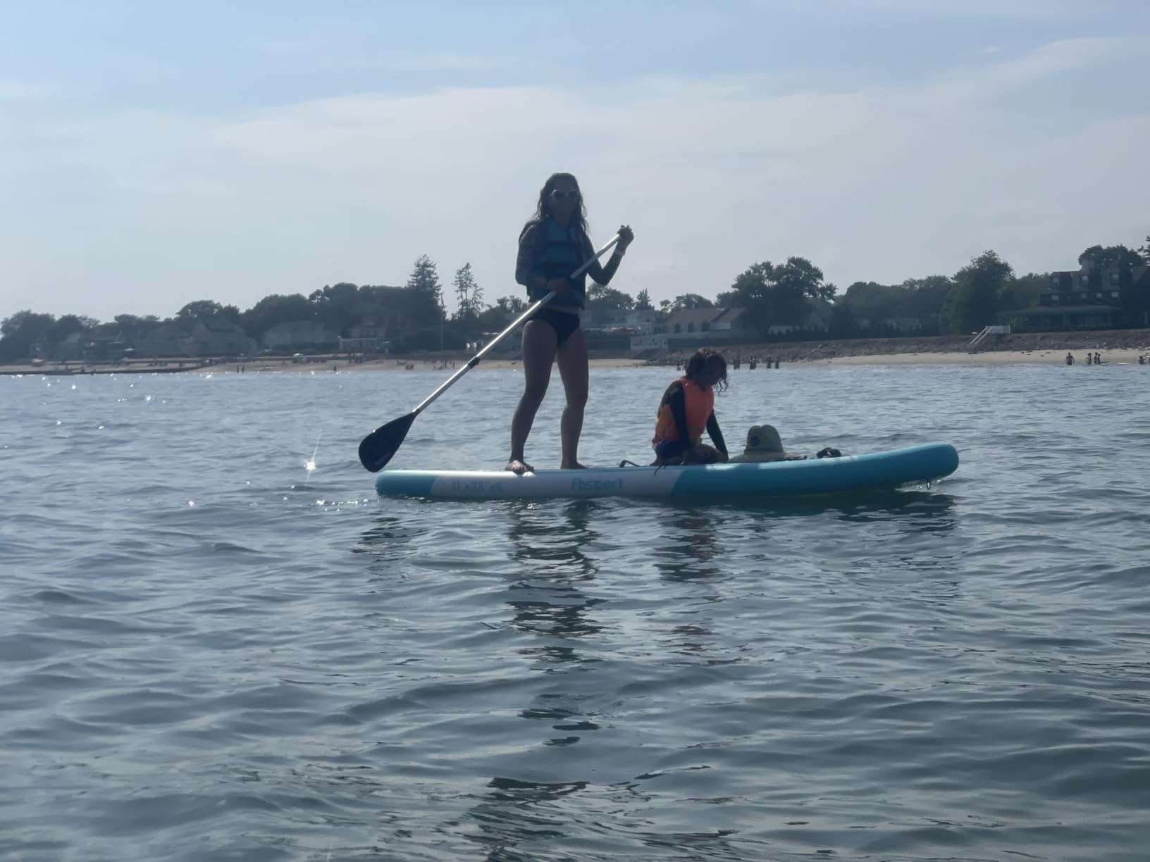 FBSPORT 11' Premium Stand Up Paddle Board, Yoga Board with SUP Accessories & Carry Bag | Wide Stance, Surf Control, Non-Slip Deck, Leash, Paddle and Pump for Youth & Adult customer photo 1