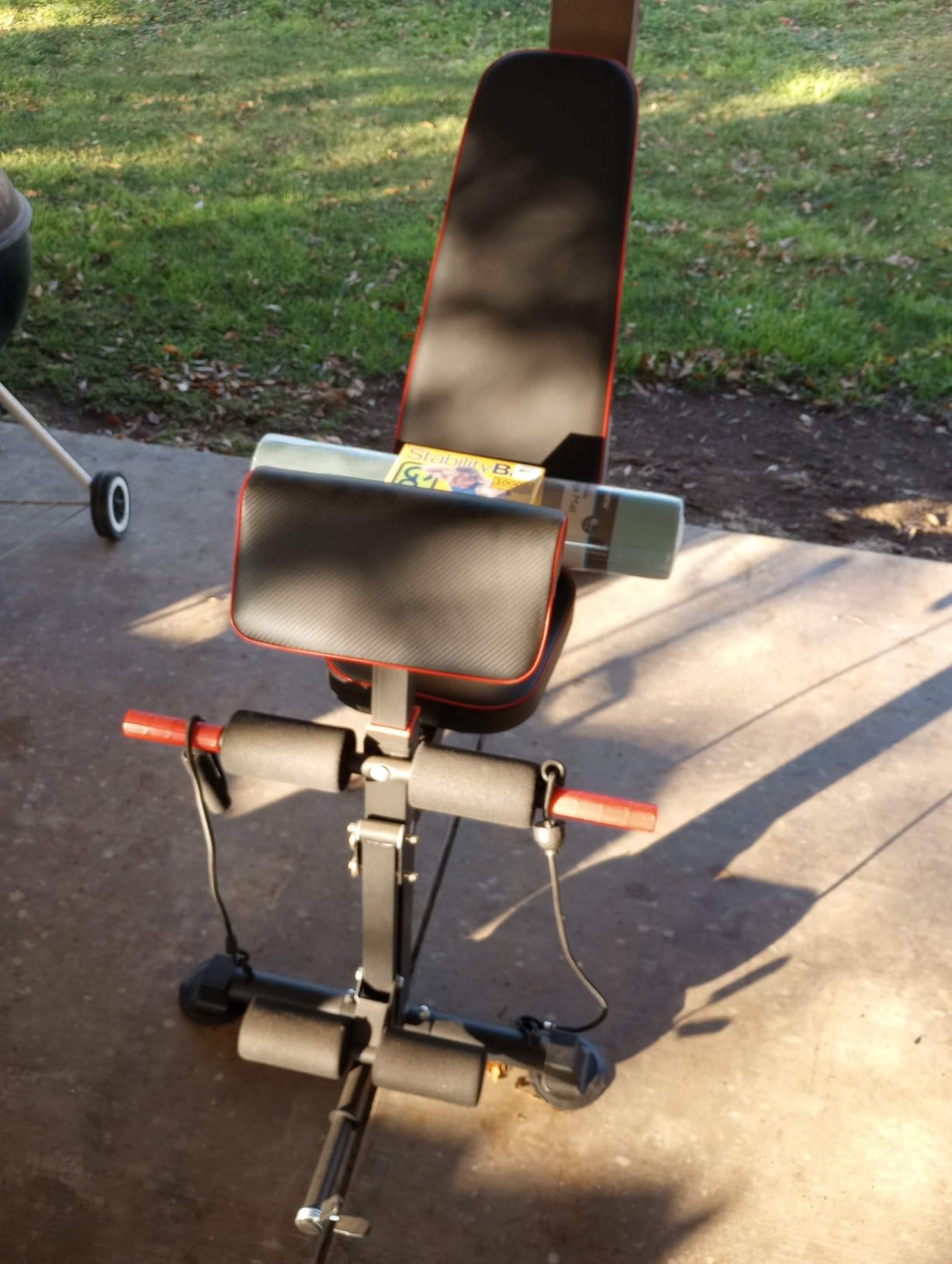 K KiNGKANG Adjustable Weight Bench, Foldable Home Gym, 1050lbs Capacity customer photo 1