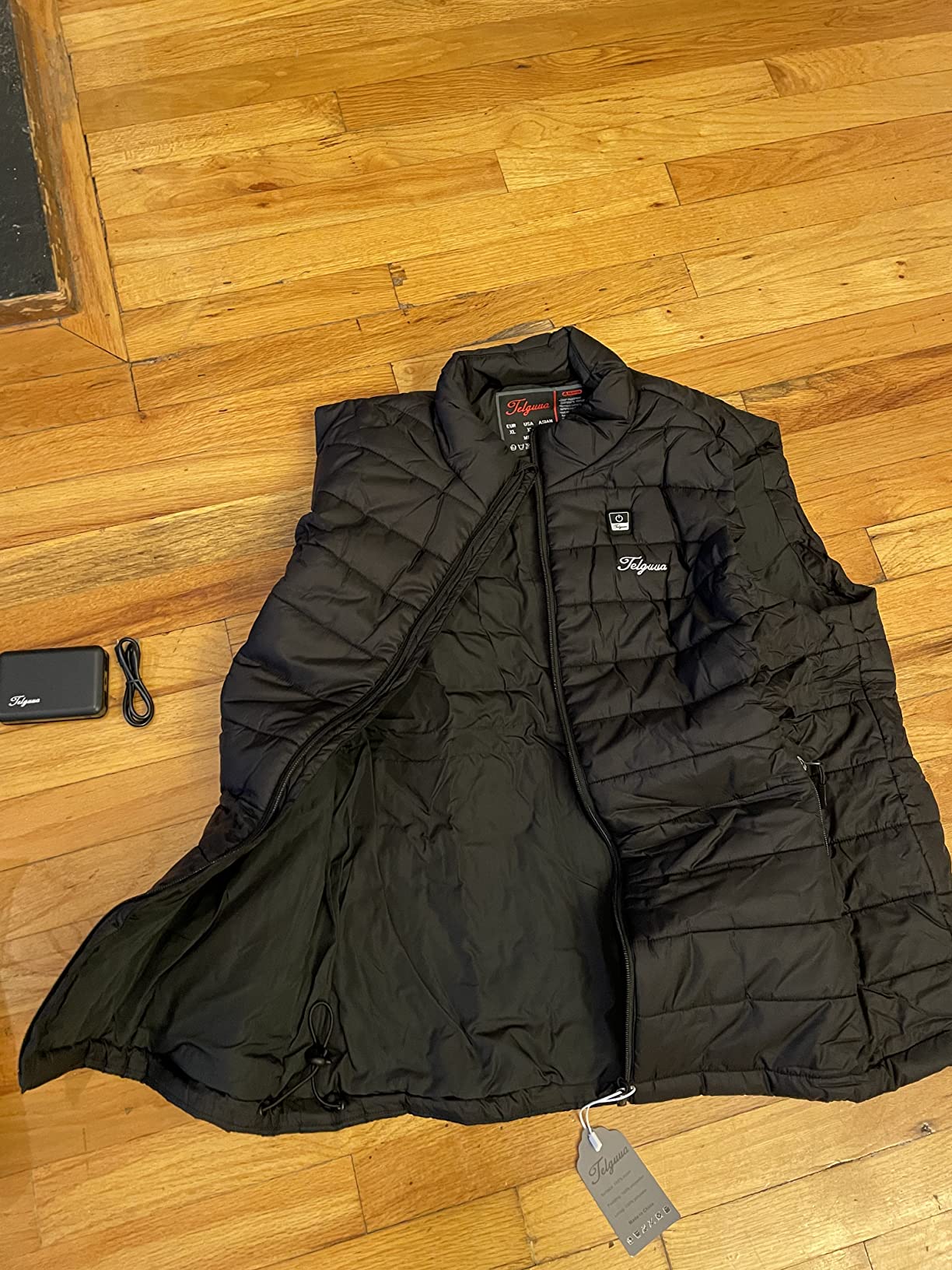 Telguua Heated Vest for Men with Battery Pack Included Men's Heated Vests customer photo 1