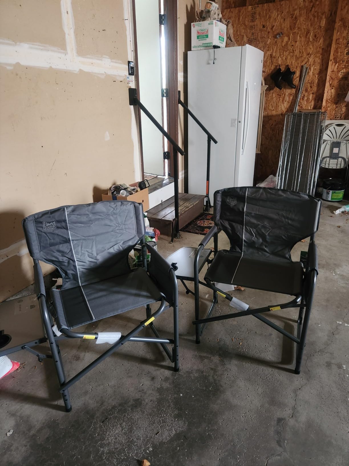 TIMBER RIDGE Aluminum Oversized Camping Chair, Support 400lbs customer photo 1