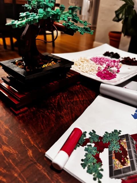 LEGO Botanicals Bonsai Tree Building Set - Artificial Bonsai Tree Plants for Home Decor, Adults Ages 18+ - Faux, Fake Plants for Table, Desk, Office - Birthday Gift for Men & Women - 10281 customer photo 2